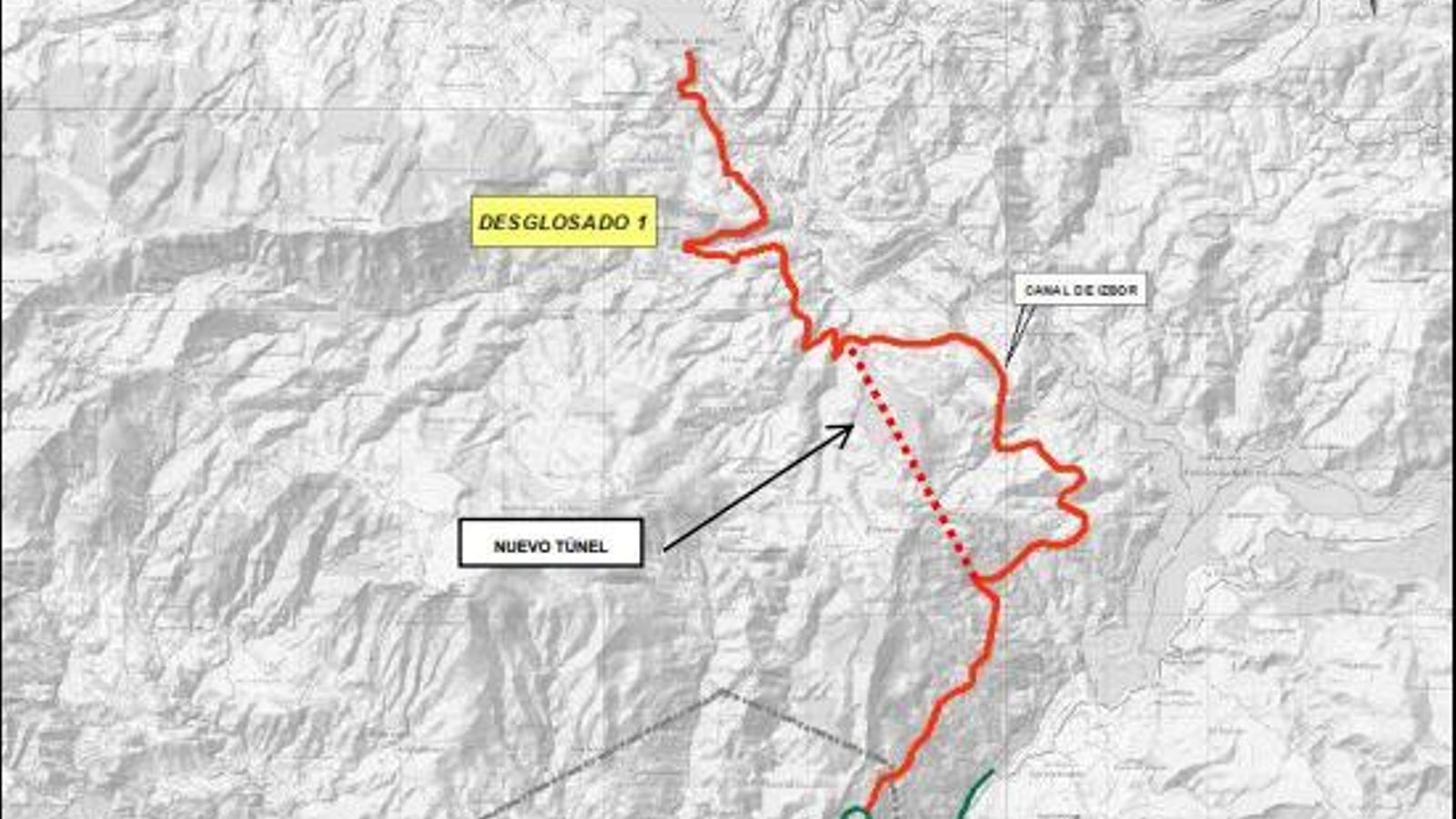 Desglosado 1 canalizaciones de Béznar y Rules