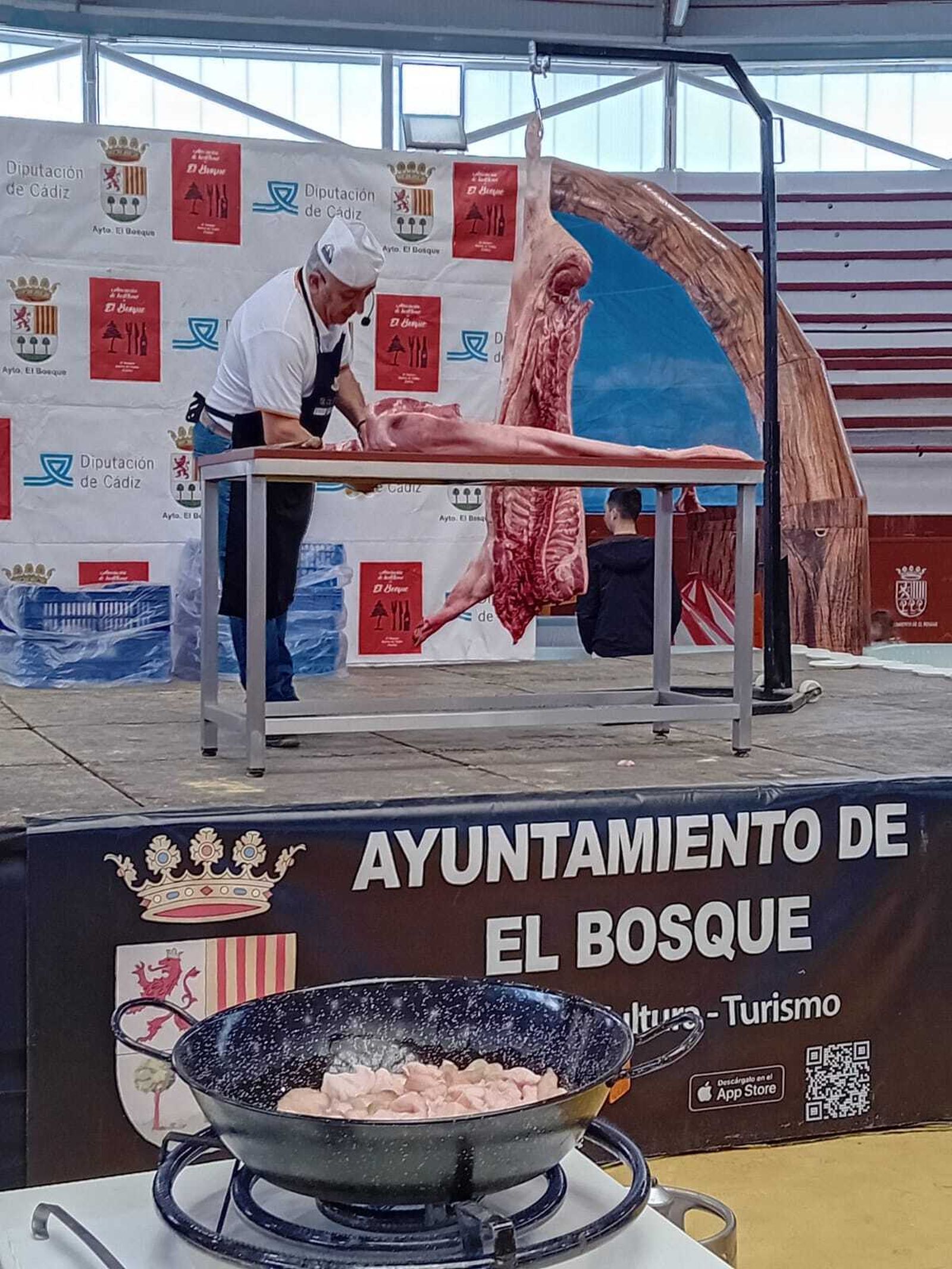 Imágenes de la Feria del Cochino de El Bosque