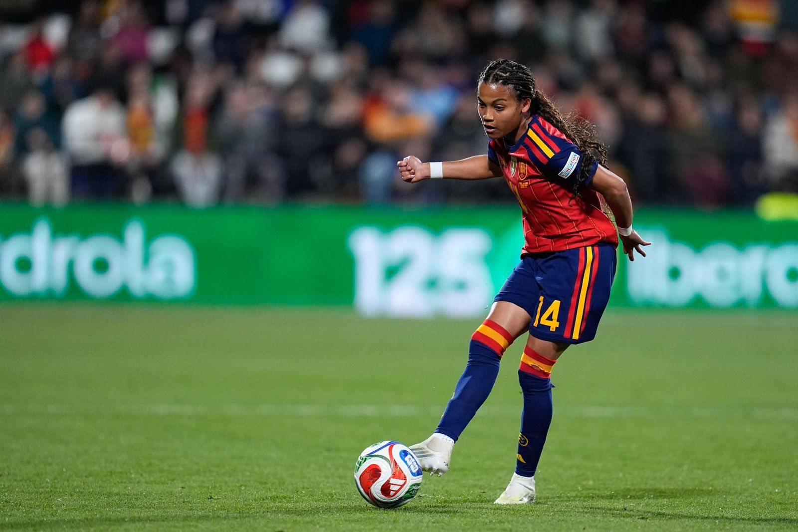 Las fotos del España-Islandia de fútbol femenino