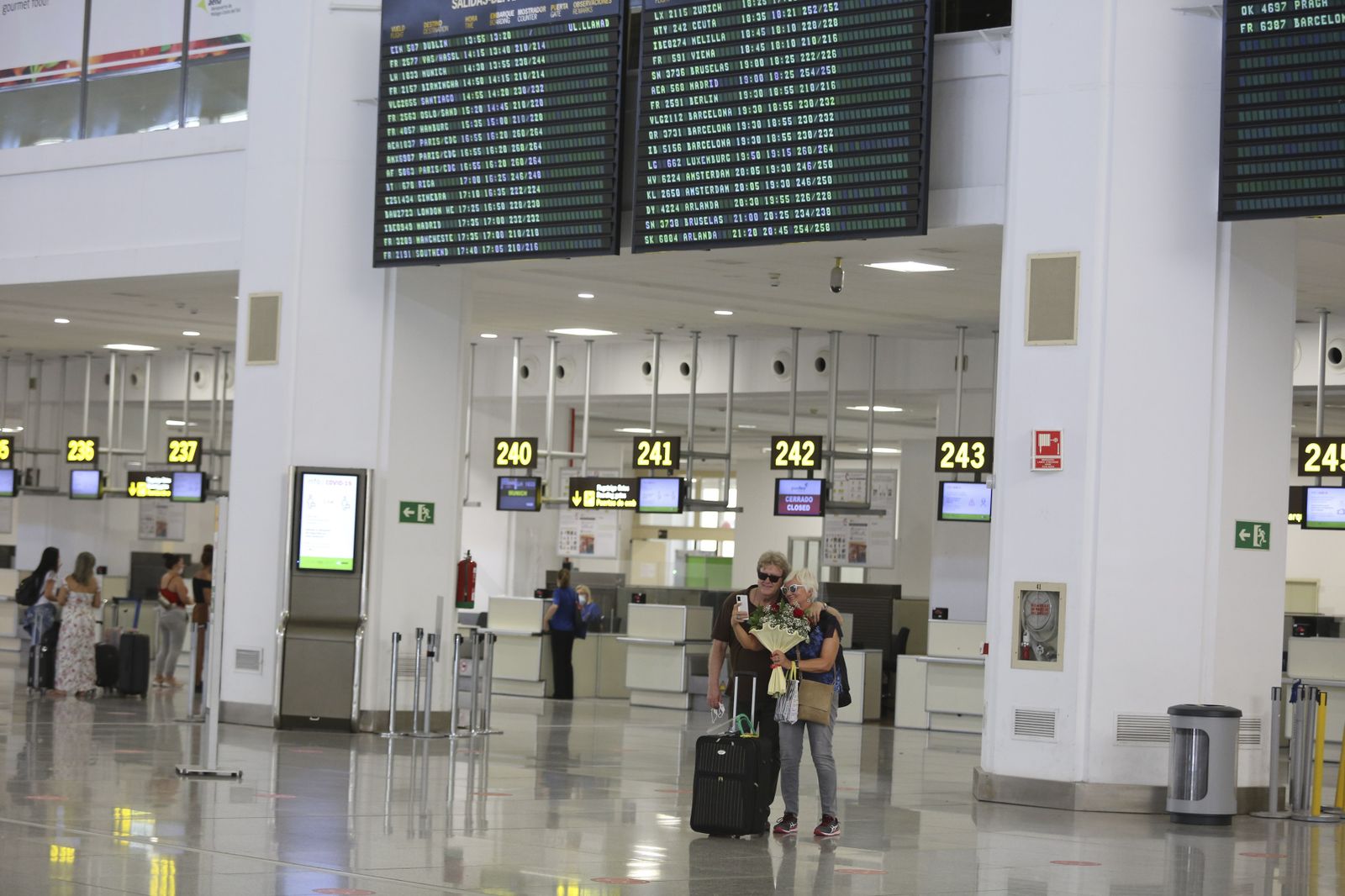 El 'estreno' de la T3 del aeropuerto de Málaga