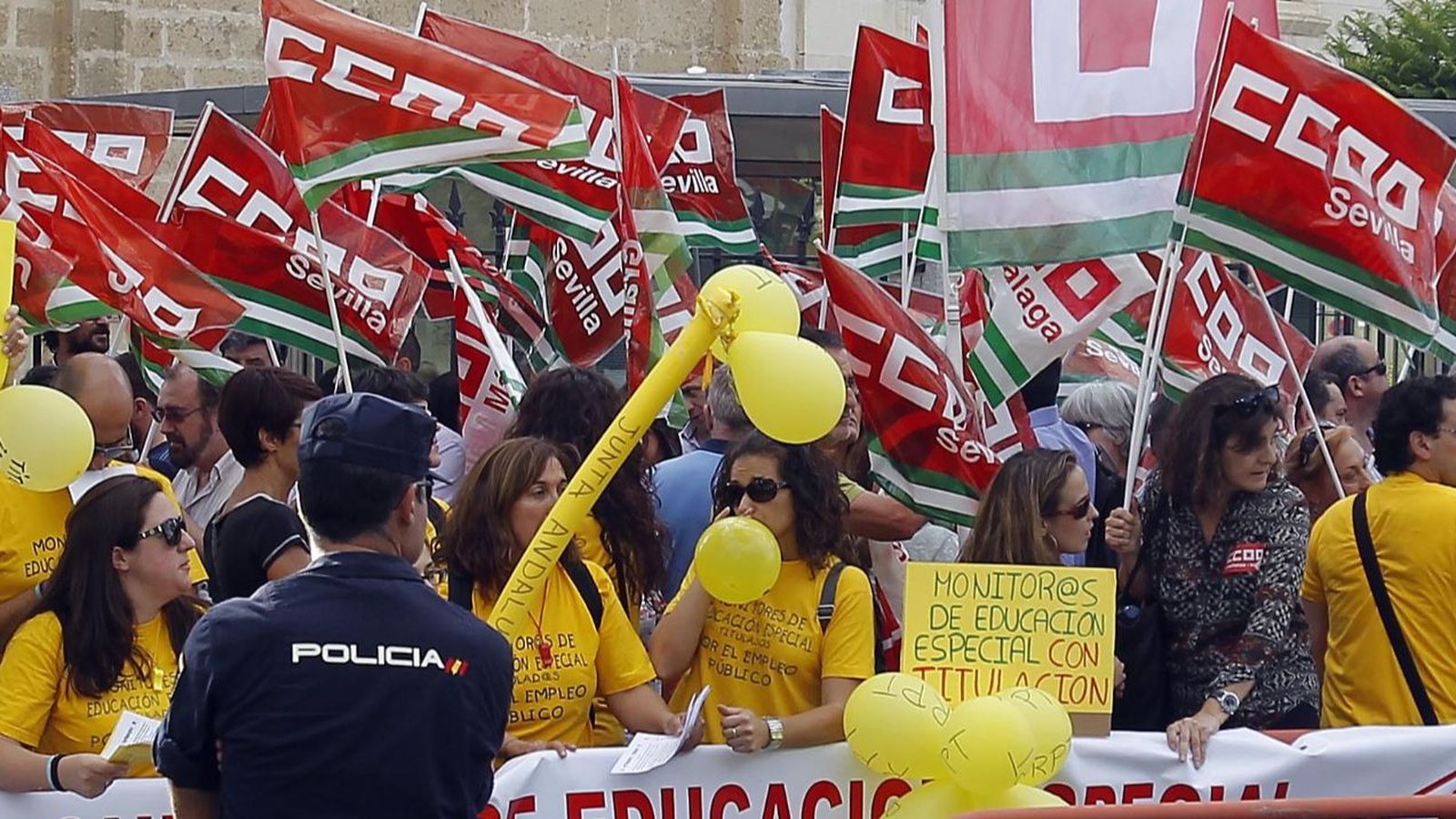 Manifestación de CCOO