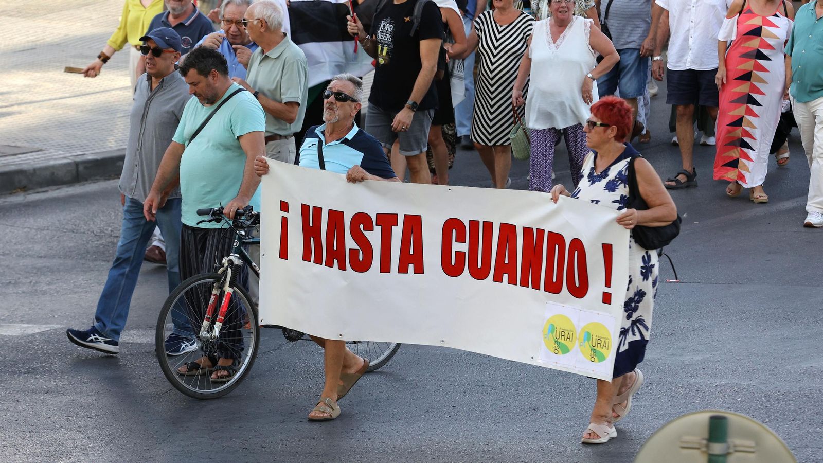 Imágenes de la manifestación 'Jerez con Palestina STOP Genocidio'