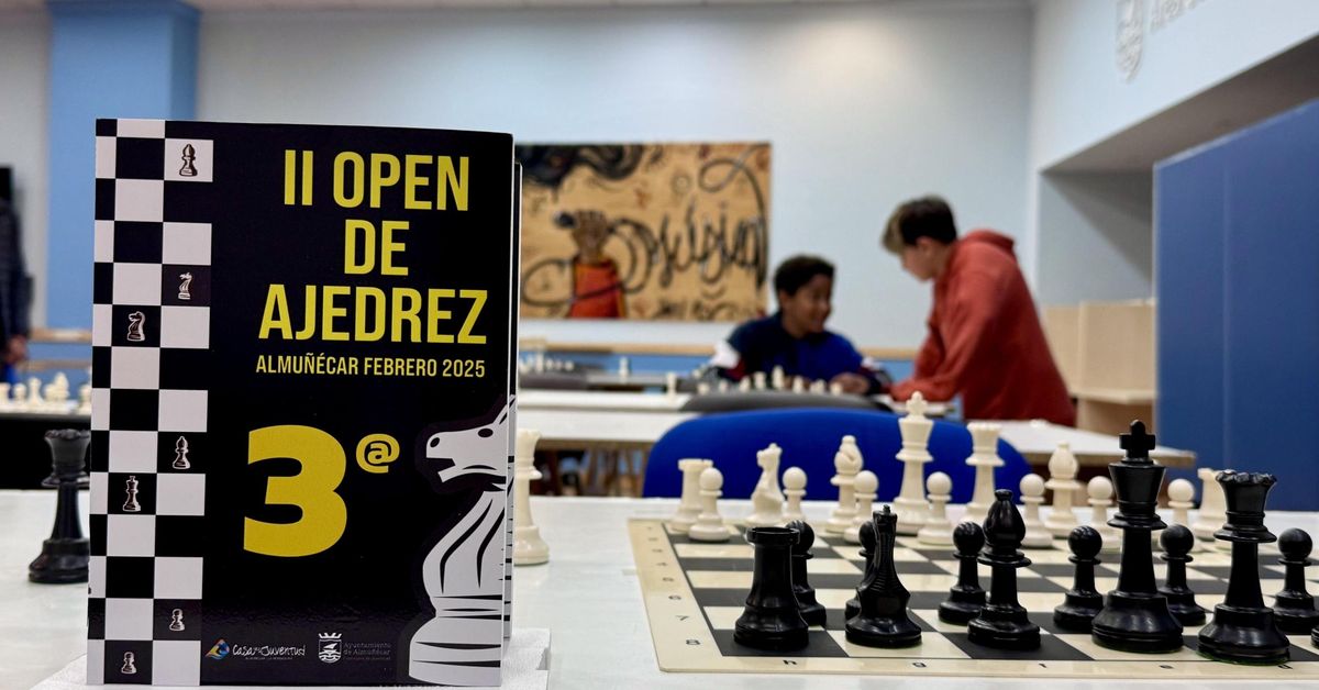 El Open de Ajedrez reúne a una veintena de jugadores en Almuñécar