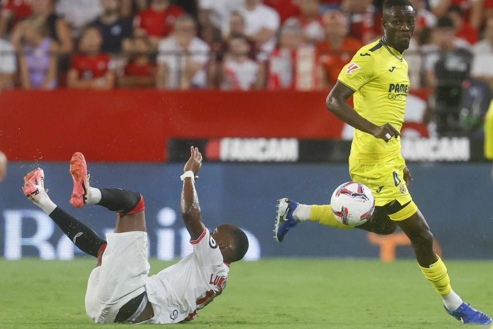 Las imágenes del Sevilla FC - Villarreal CF