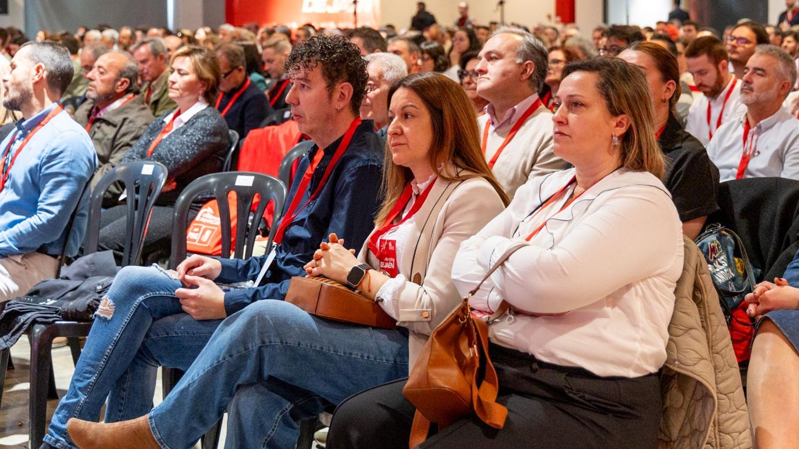 Inauguración del 16º Congreso Provincial del PSOE de Jaén