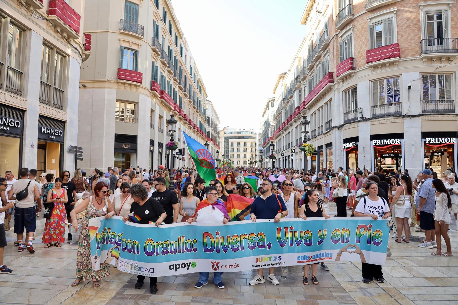 La manifestación en Málaga por el Día del Orgullo, en fotos