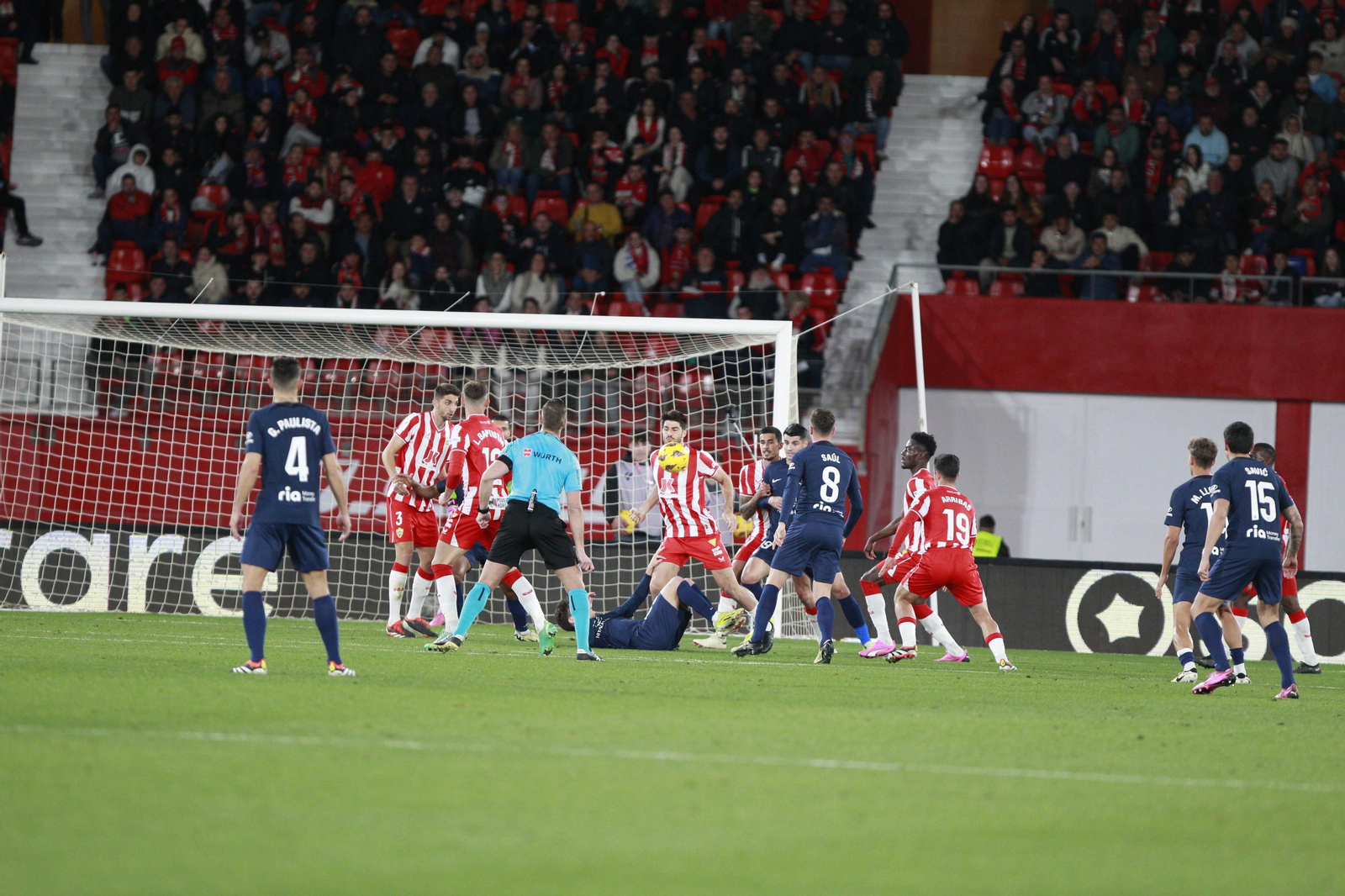 Las mejores imágenes del partido U.D. Almería-Atlético de Madrid