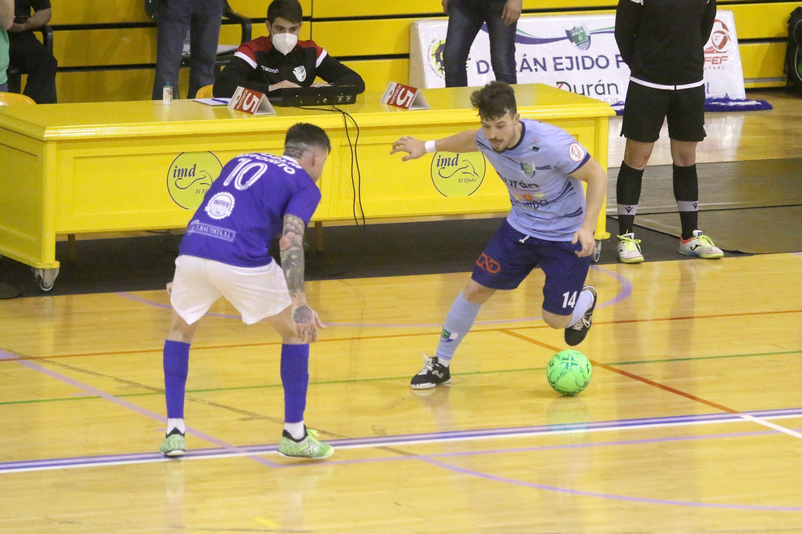 Fotogalería del primer partido de ascenso a Primera División EJIDO FUTSAL-MANZANARES