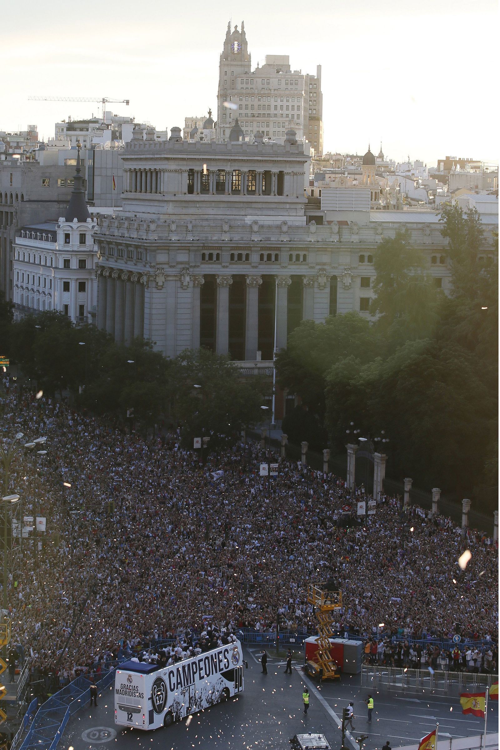 Las imágenes de la celebración del Real Madrid