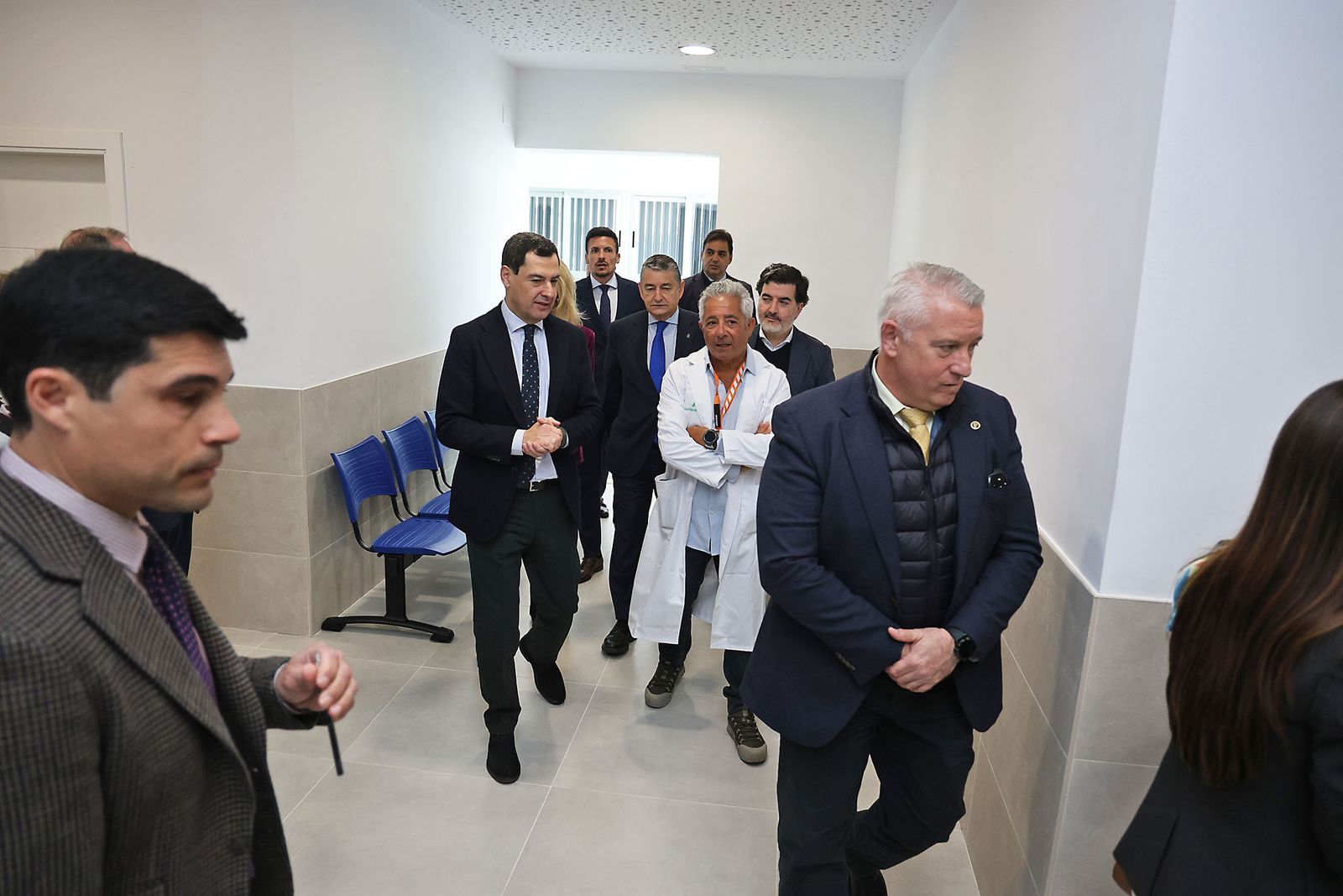 Las fotografías de la inauguración del consultorio de salud de Corrales.