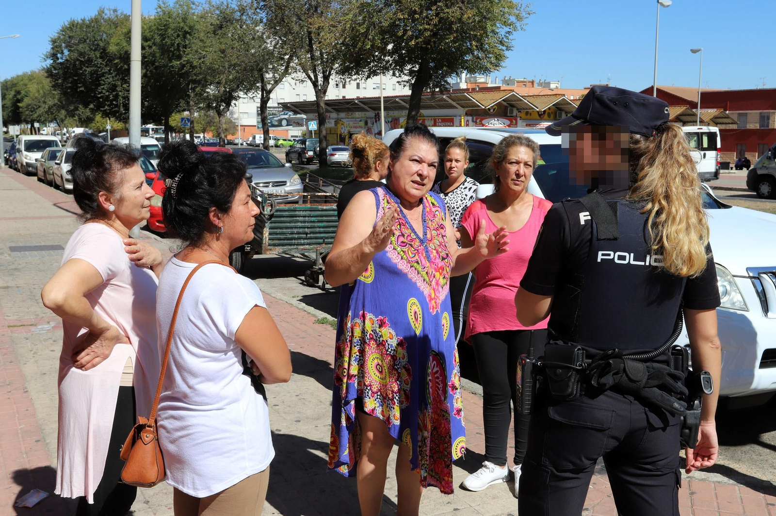 Imágenes del lugar del tiroteo en el Torrejón