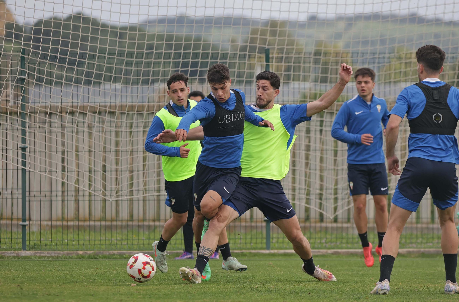 Fotos del entrenamiento del Algeciras CF en La Menacha