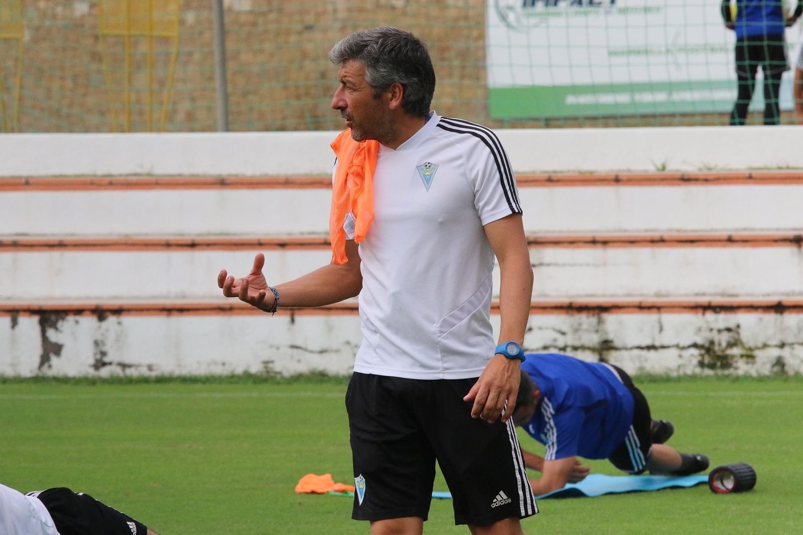 Cubillo durante un entrenamiento.
