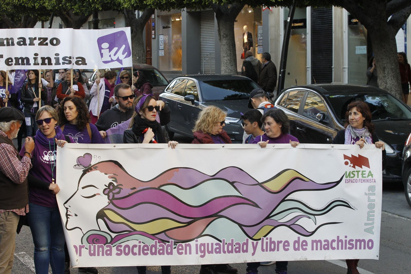 Fotogalería manifestación Día Internacional de la Mujer
