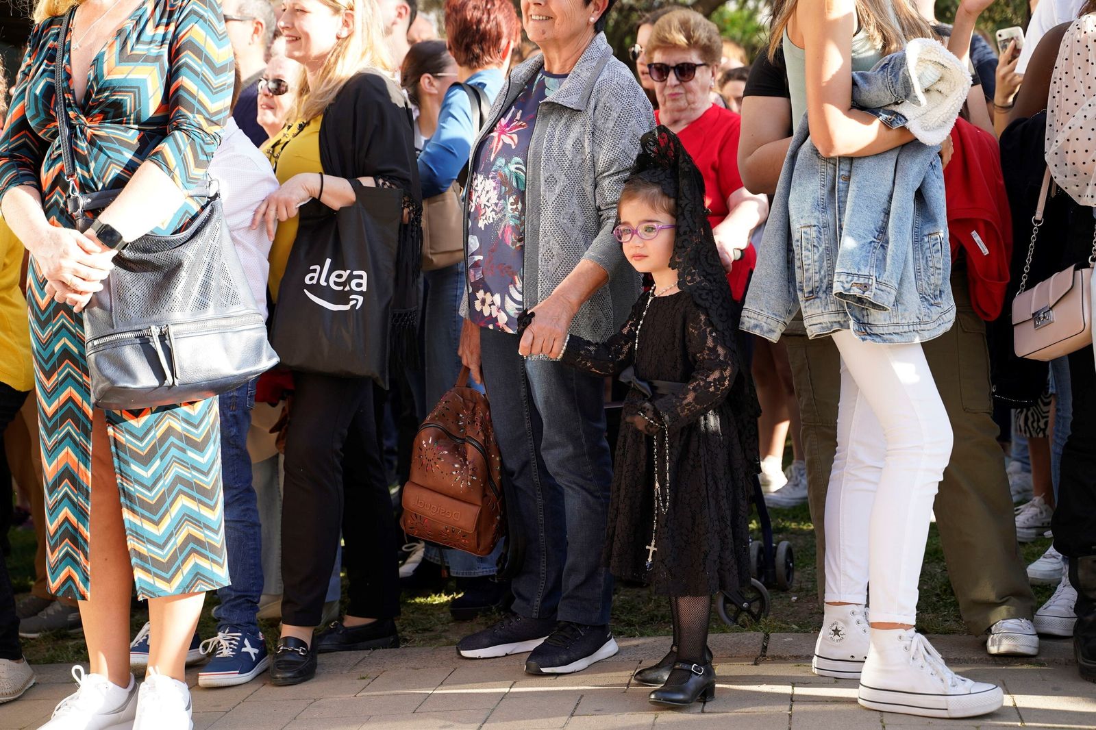 Sábado de Pasión en Córdoba: la procesión de Las Lágrimas, en imágenes