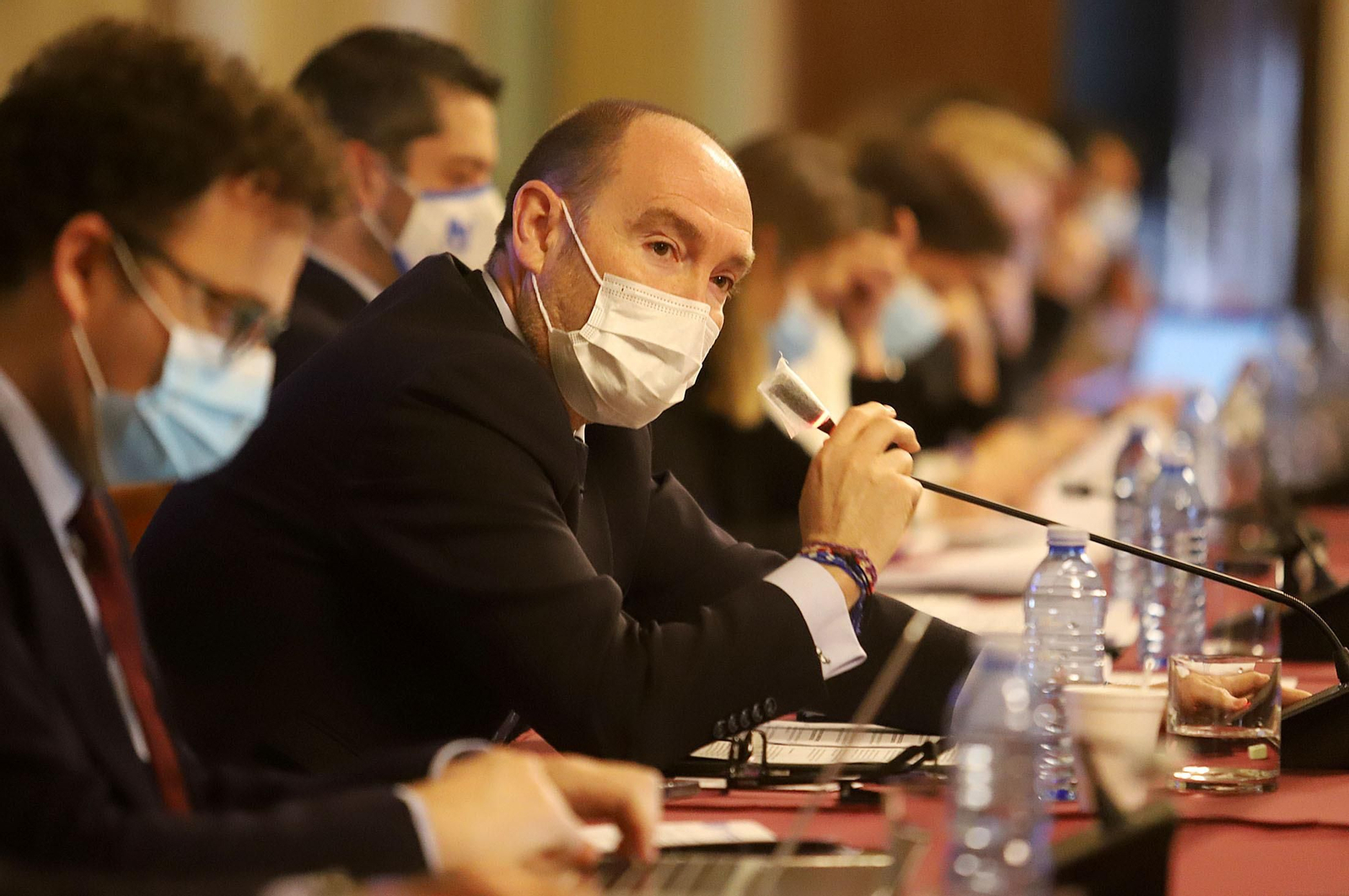 Imágenes del pleno celebrado en el Ayuntamiento de Huelva