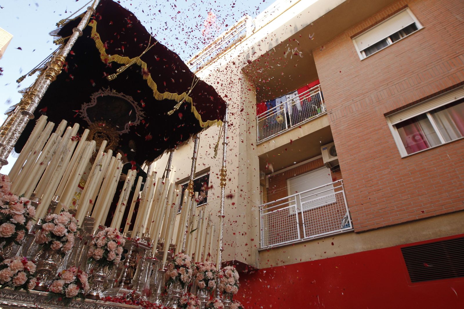 Imágenes de la Procesión de Coronación. Barrio de Los Molinos. Semana Santa Almería 2019