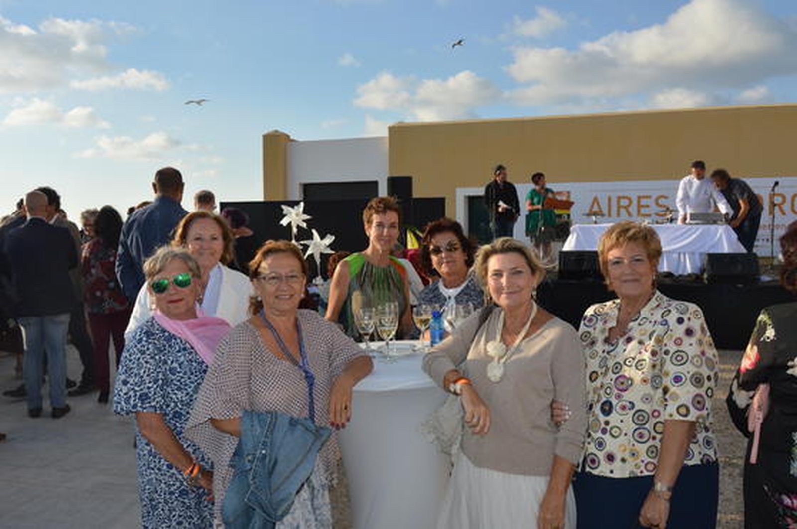 Marité Domínguez, Lola Rueda, Maica Marrero, María Luisa de la Osa, Pepi Relinque, Encarna Lozano y Merche Tejuca.

Foto: Ignacio Casas de Ciria