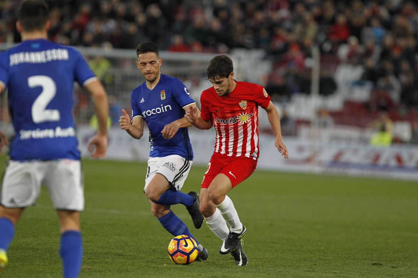 Las imágenes del UD Almería-Real Oviedo