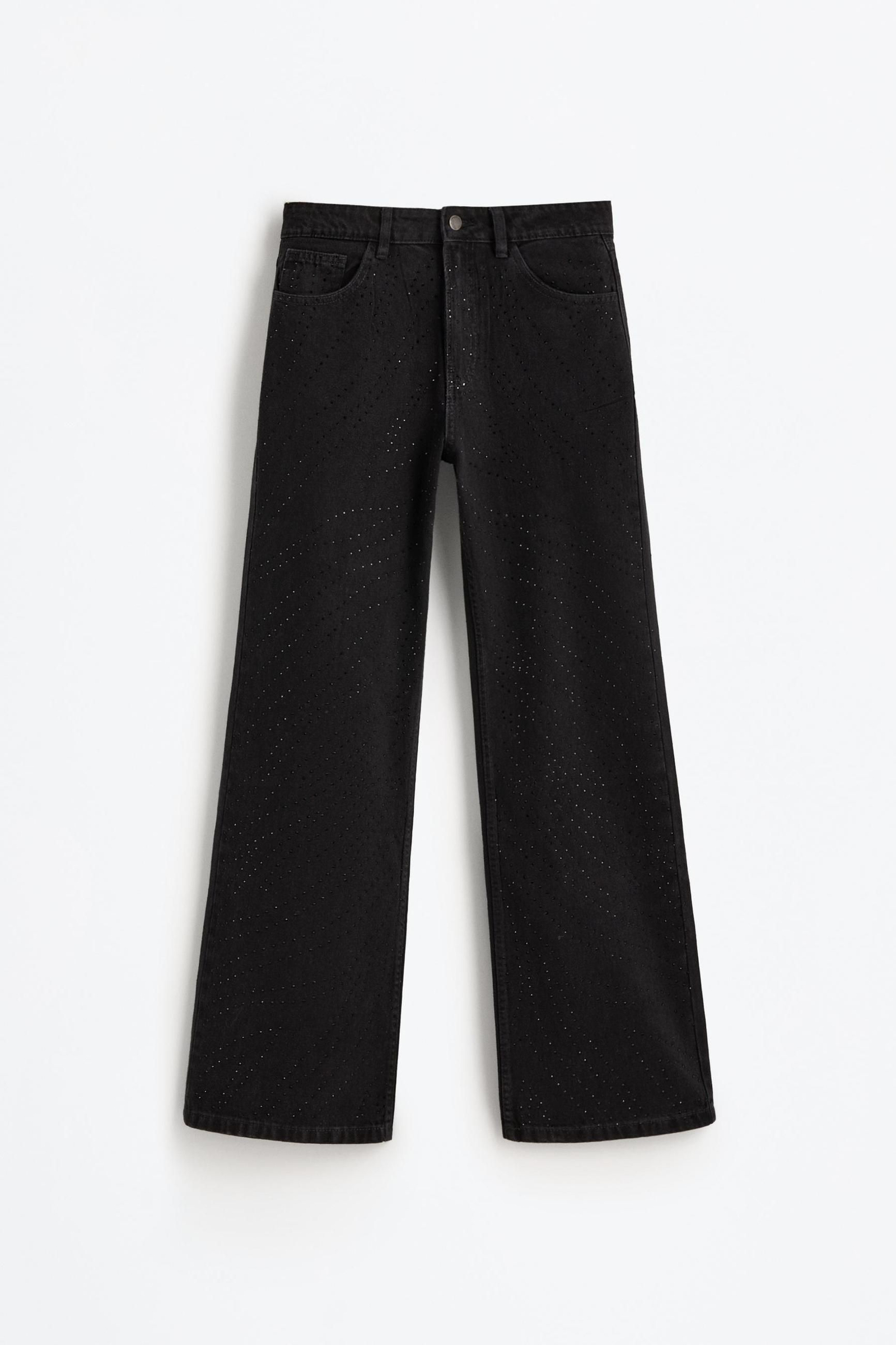 Vaqueros con strass de Lefties.