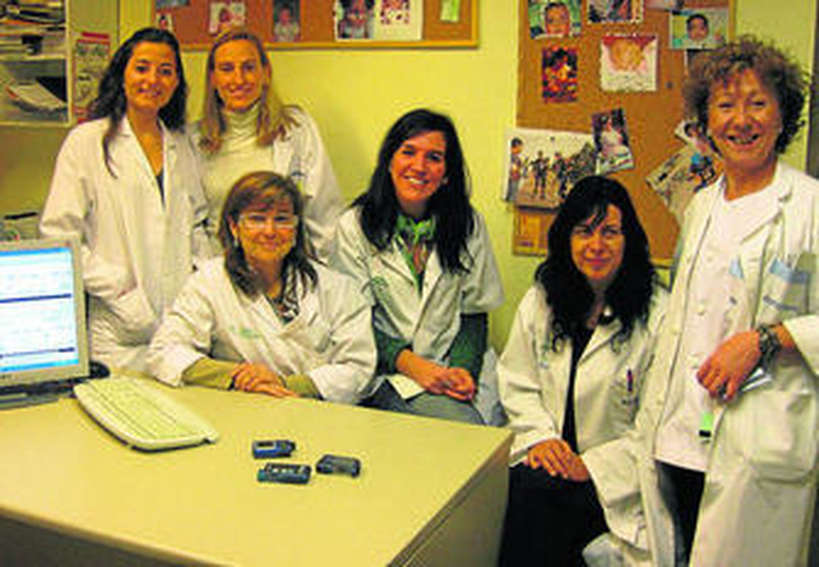 Profesionales de la Unidad de Gestión Clínica de Endocrinología del Hospital Carlos Haya.