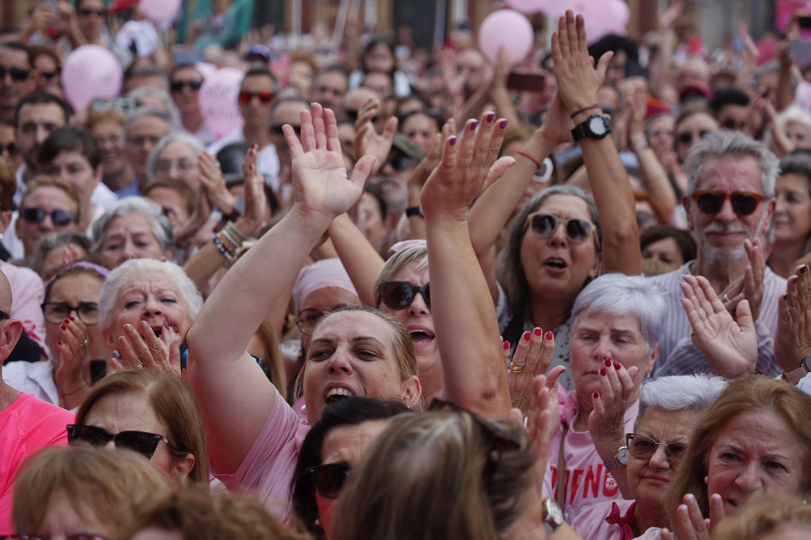 Las imágenes de la manifestación convocada por Amama