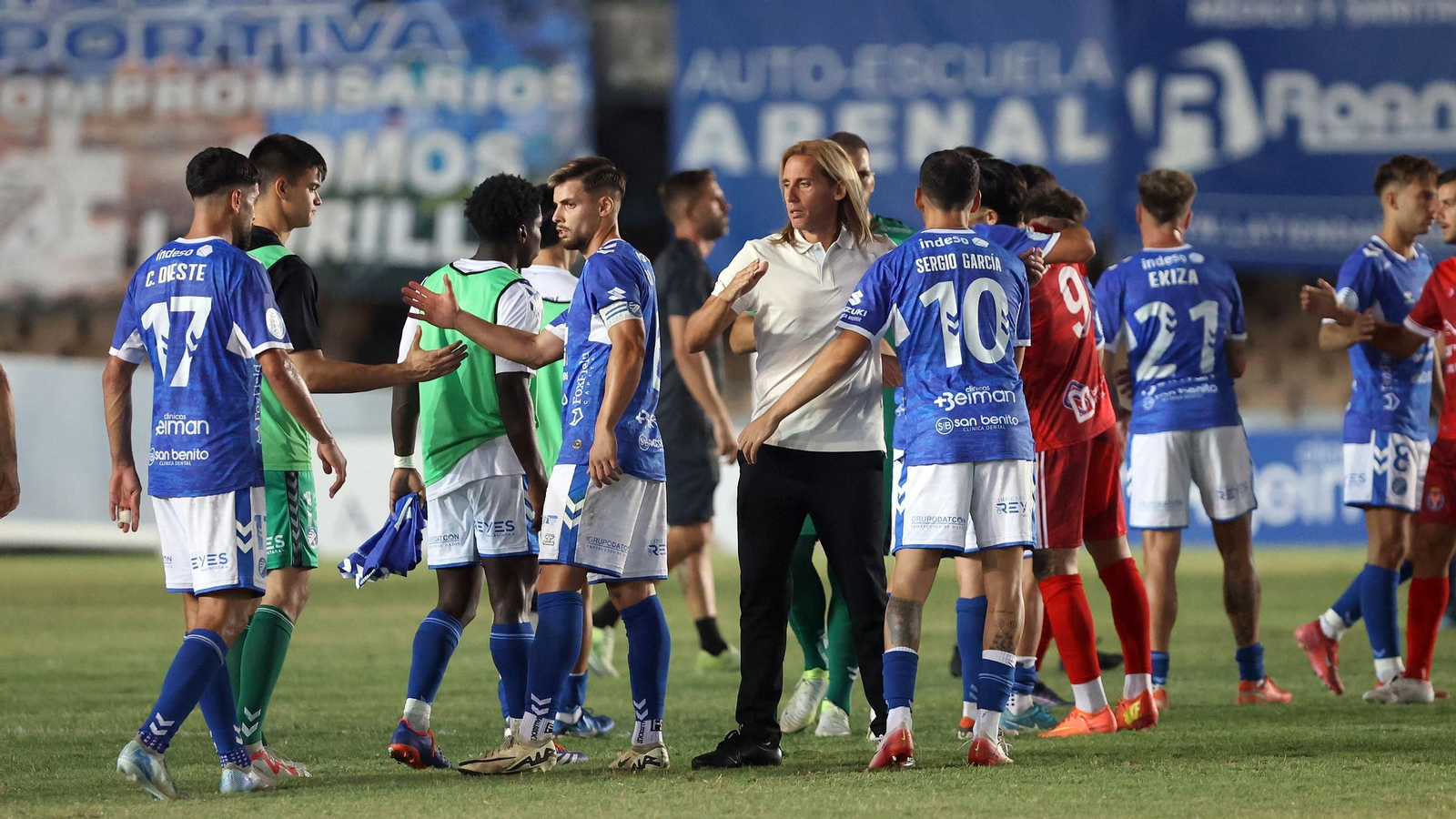 Imágenes del Xerez DFC y la Deportiva Minera en Chapín