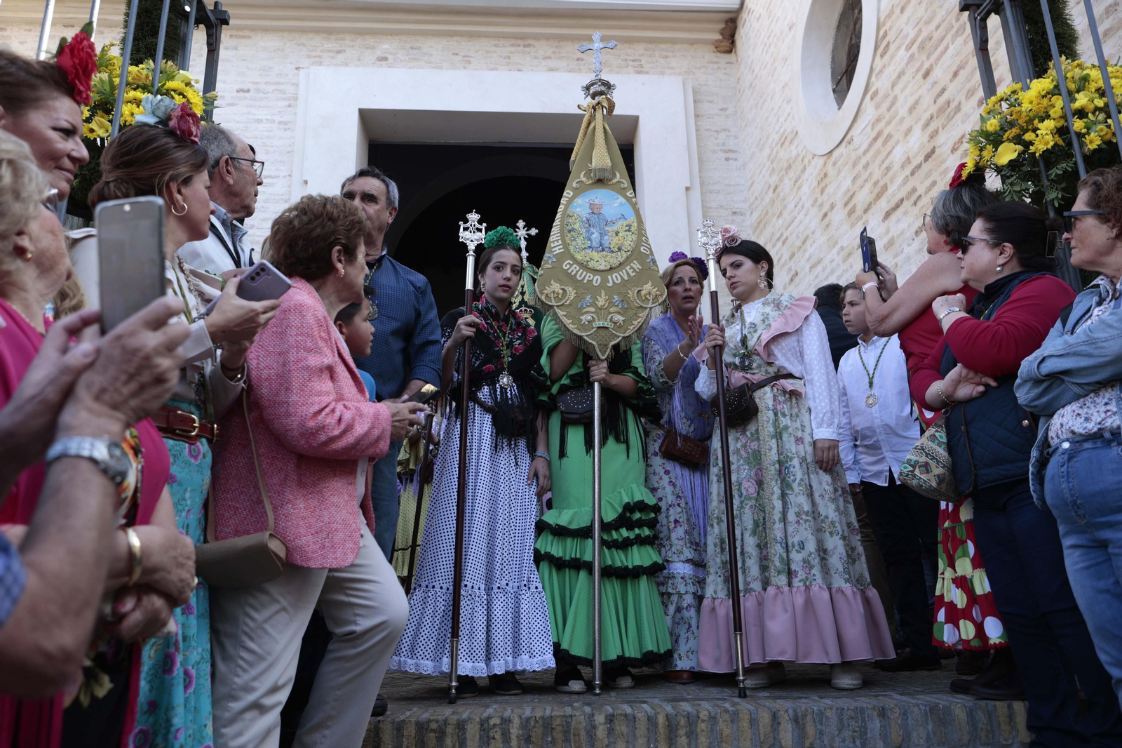 Las imágenes de la salida de la Hermandad de Gines