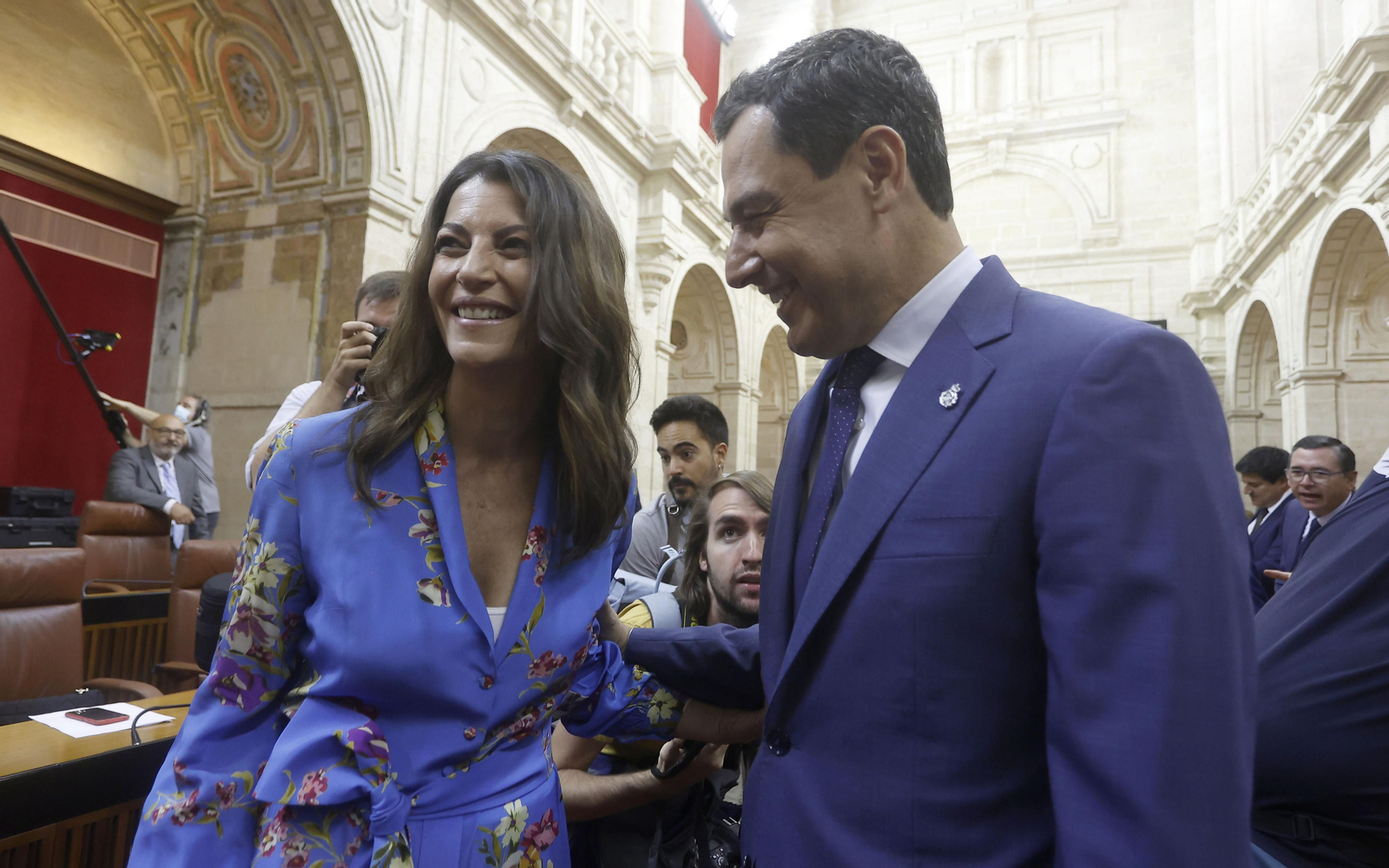 La constitución del Parlamento andaluz, todas las imágenes