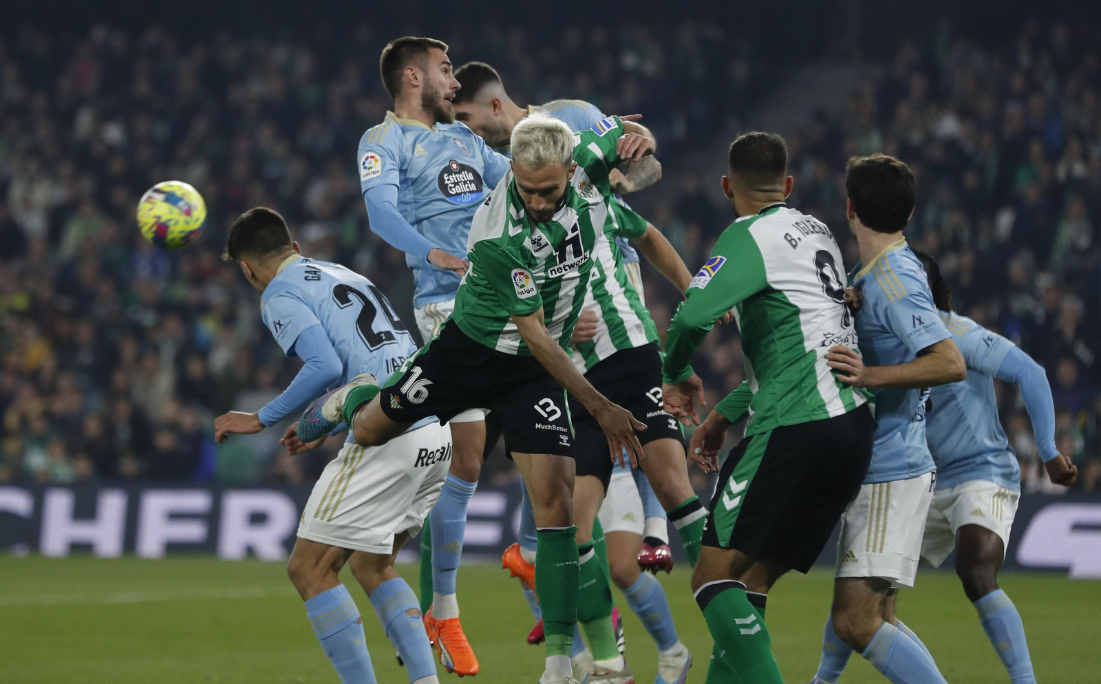 Las imágenes del Betis-Celta