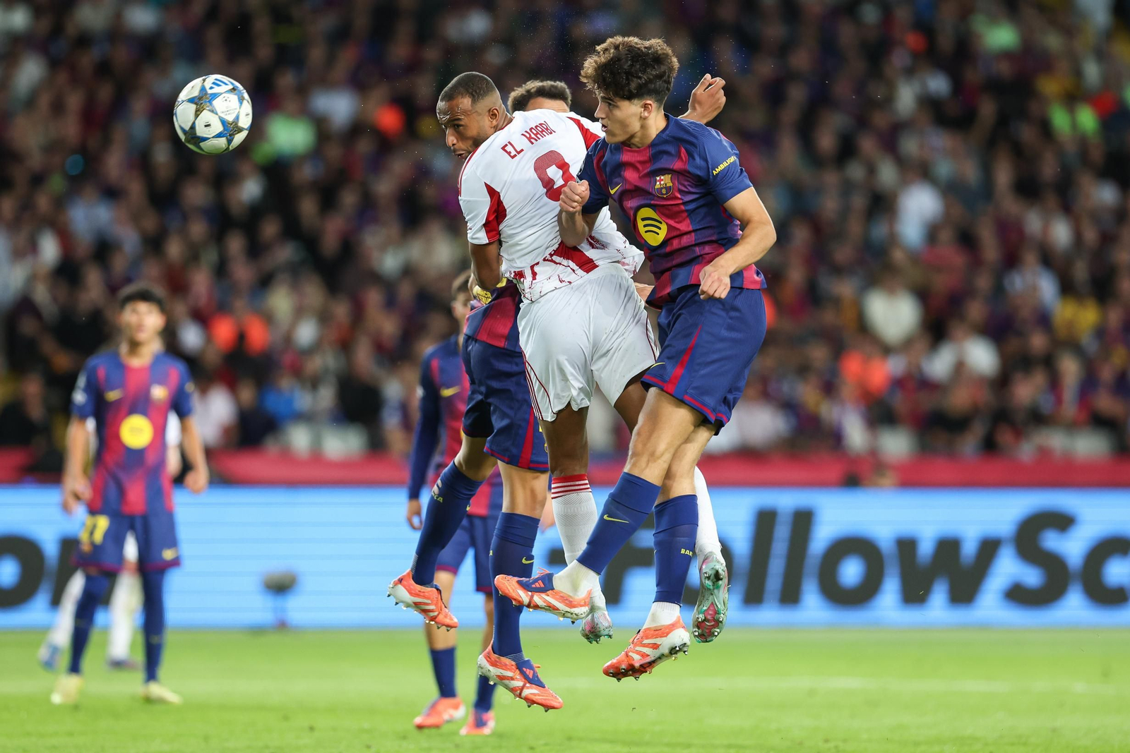 Las fotos del Barcelona-Olympiacos