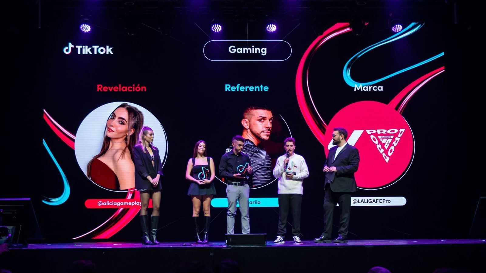 Las imágenes de la gala de entrega de los Premios TikTok