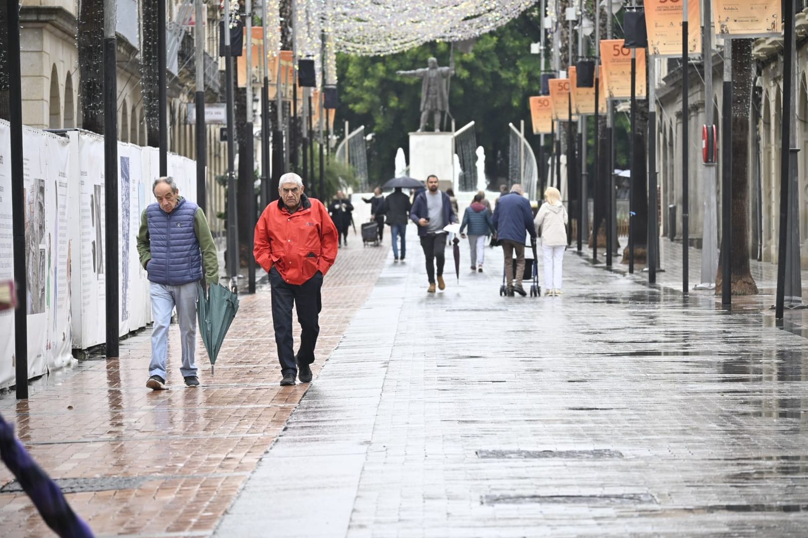 Imágenes del paso de la DANA por Huelva