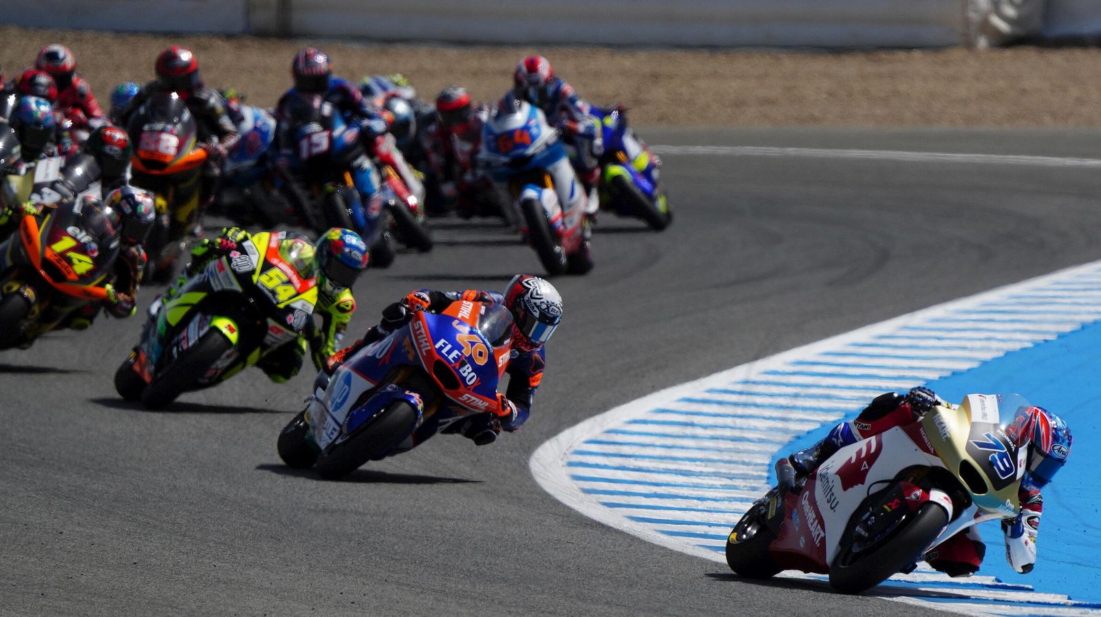 Las mejores imágenes de Moto2 en el GP de España en Jerez