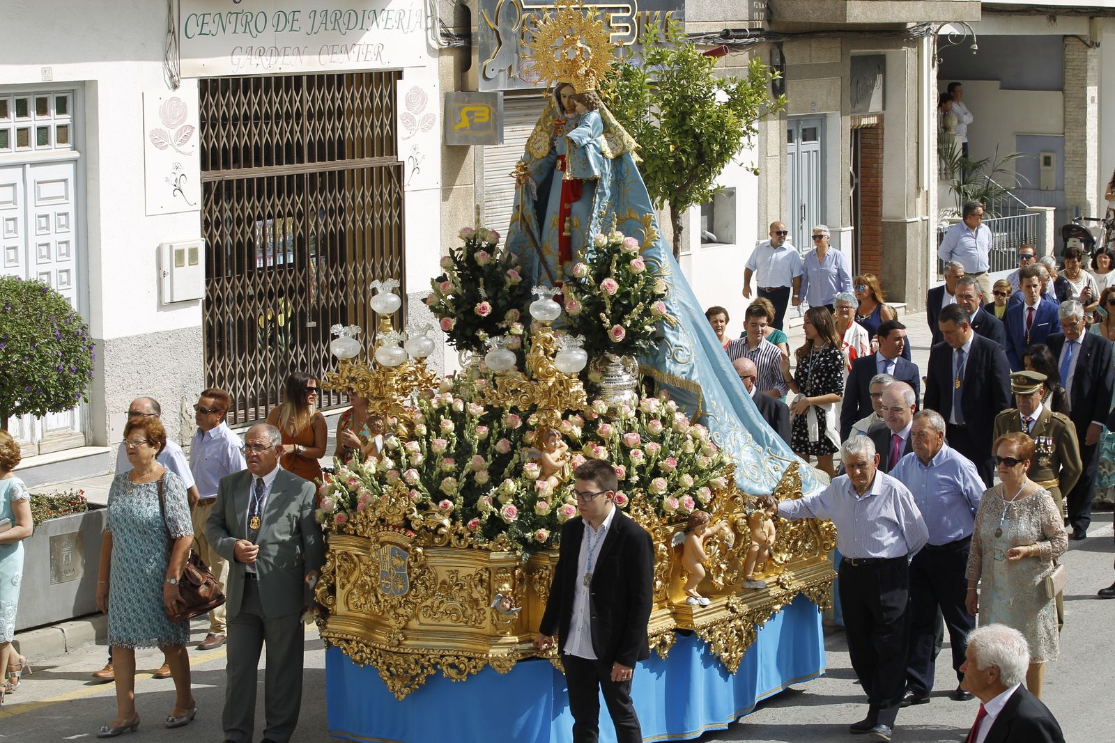 Fotogalería Procesión Virgen del Socorro. Tíjola
