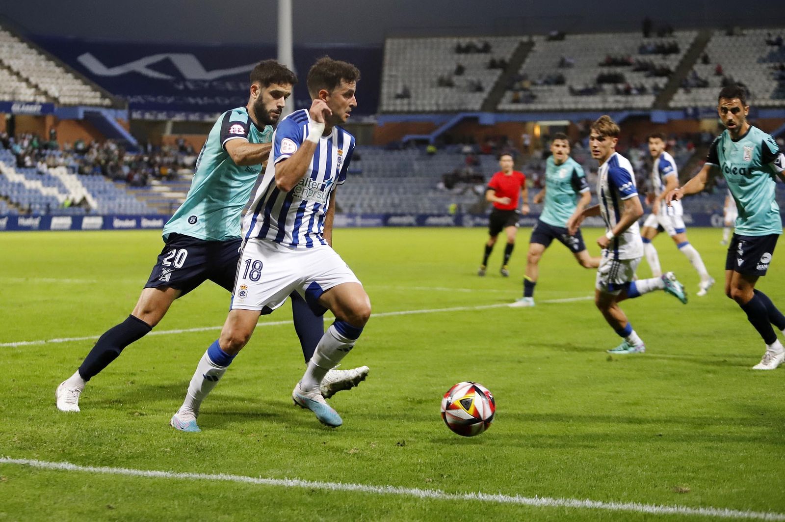 Imágenes del Recreativo Huelva-At Sanluqueño