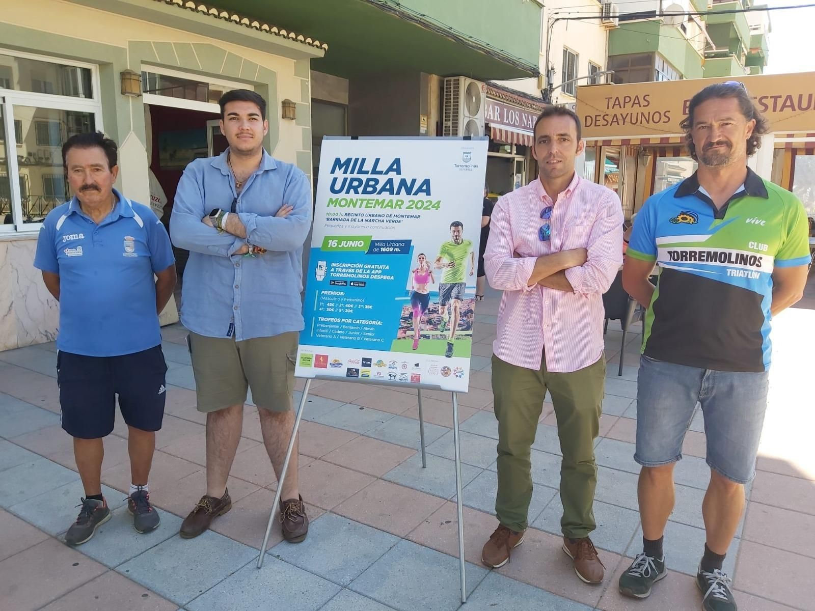 La presentación de la 'Milla urbana' de Montemar.