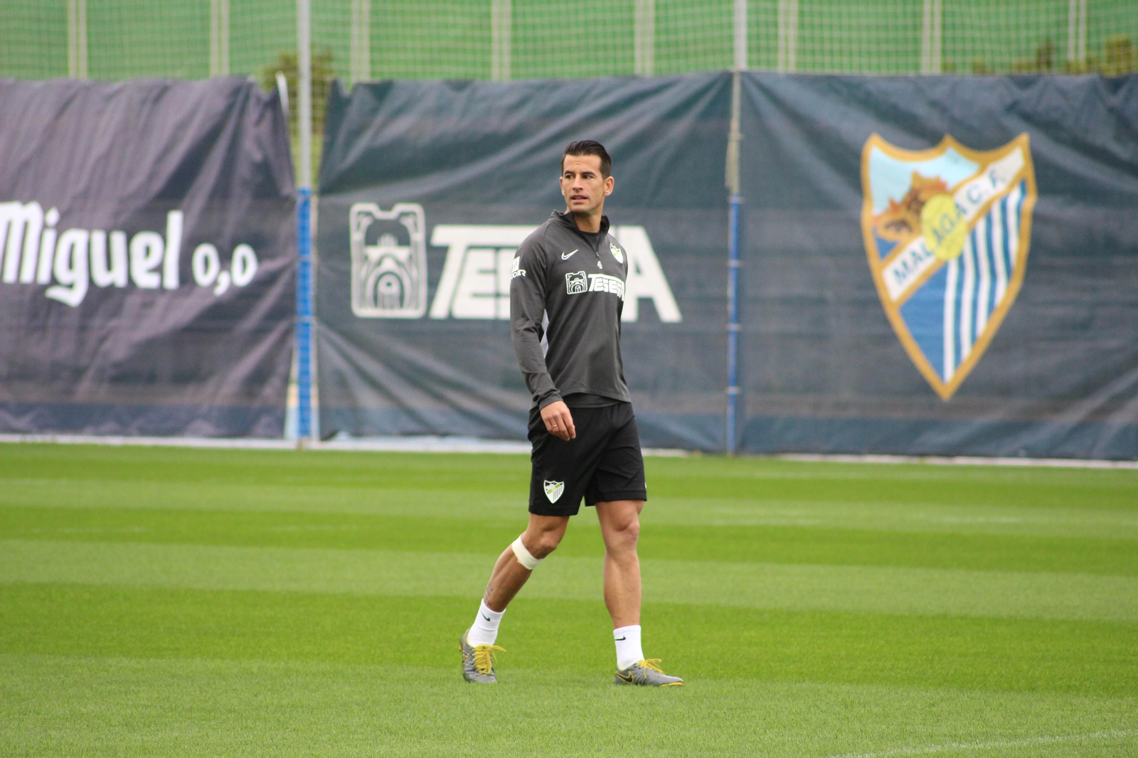 La vuelta a los entrenamientos del Málaga, en fotos
