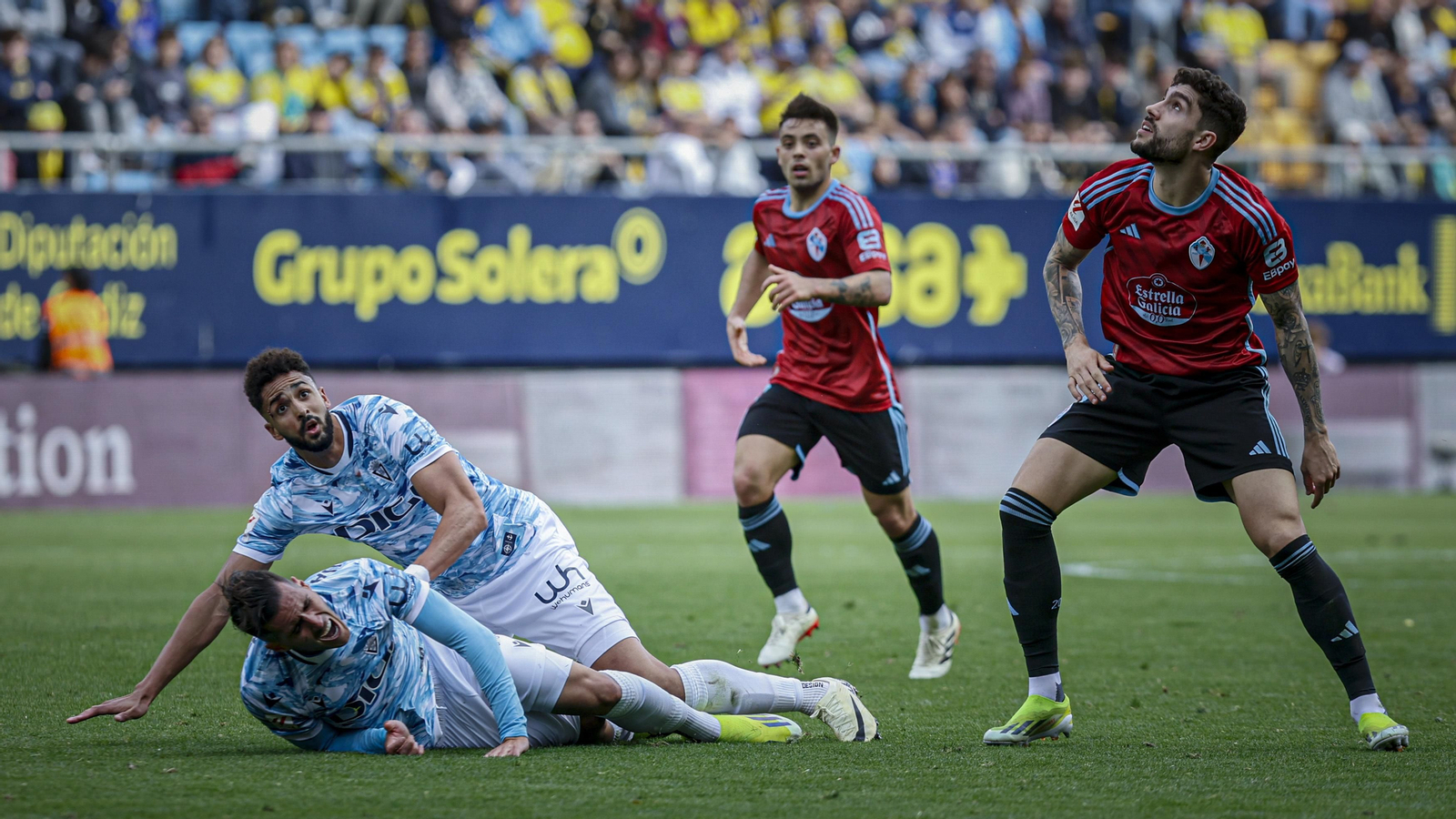 Partido de fútbol Cádiz CF - RC Celta.