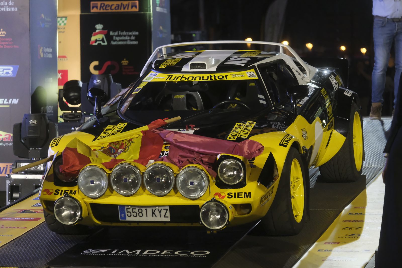 Así ha sido la ceremonia de salida del Rallye Sierra Morena 2023