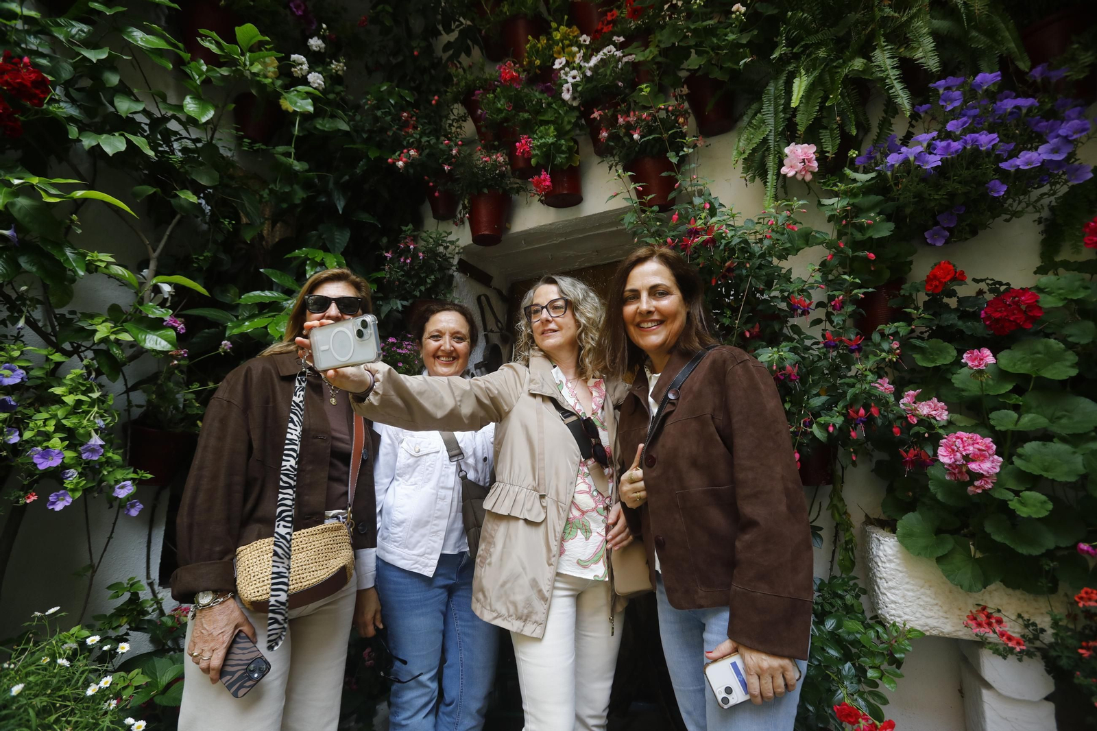 Colas e ilusión en el primer sábado de los Patios de Córdoba, en imágenes