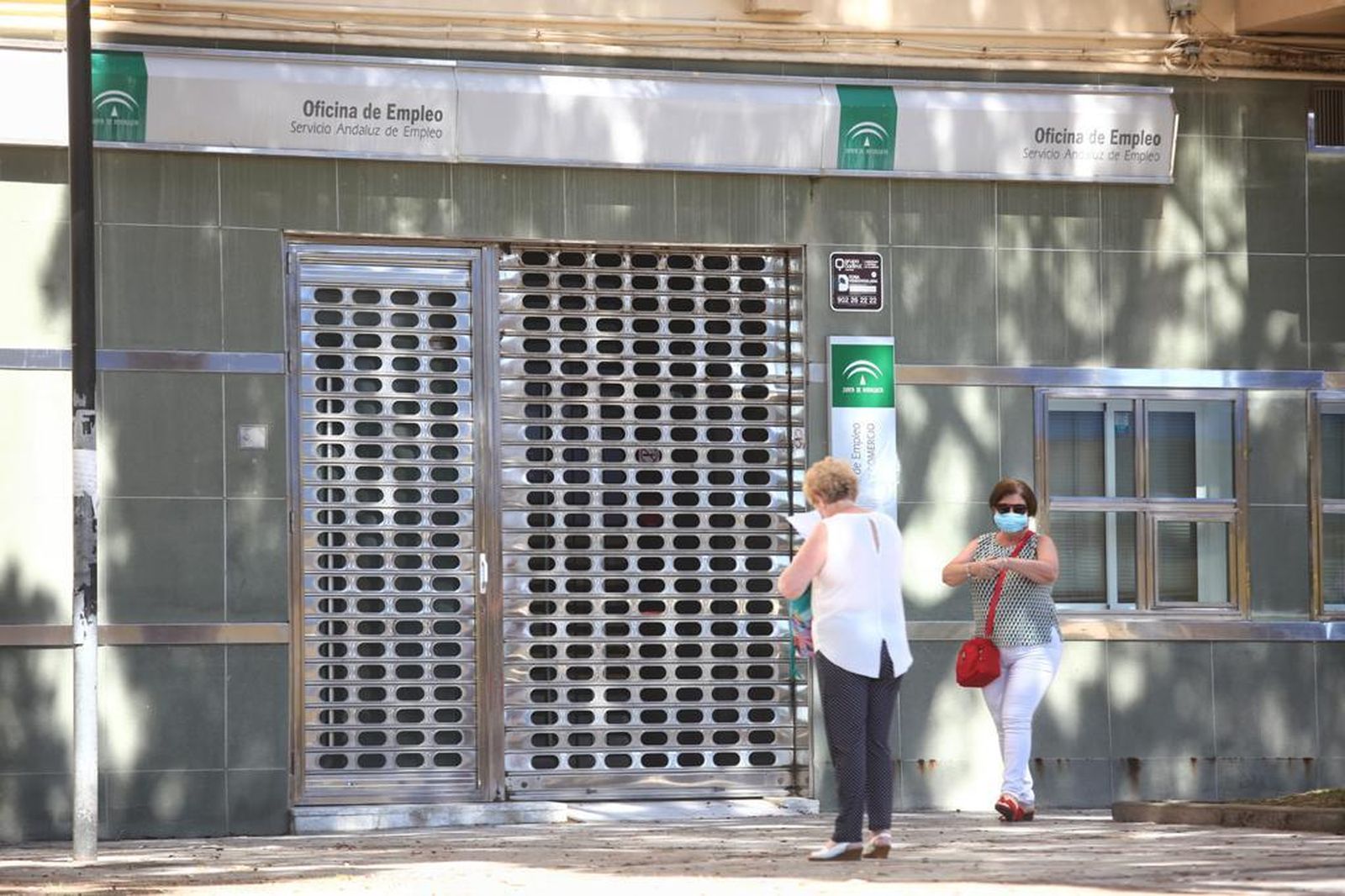 Una de las oficinas del SAE en Cádiz.