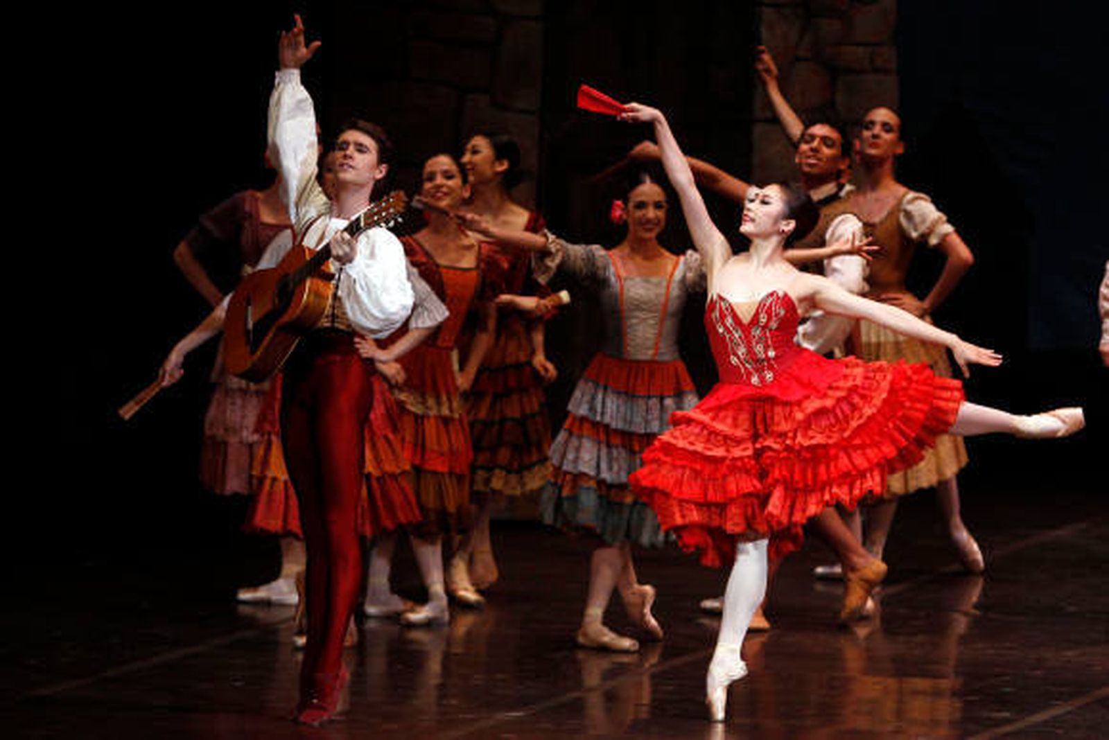 Don quijote, entre cipreses