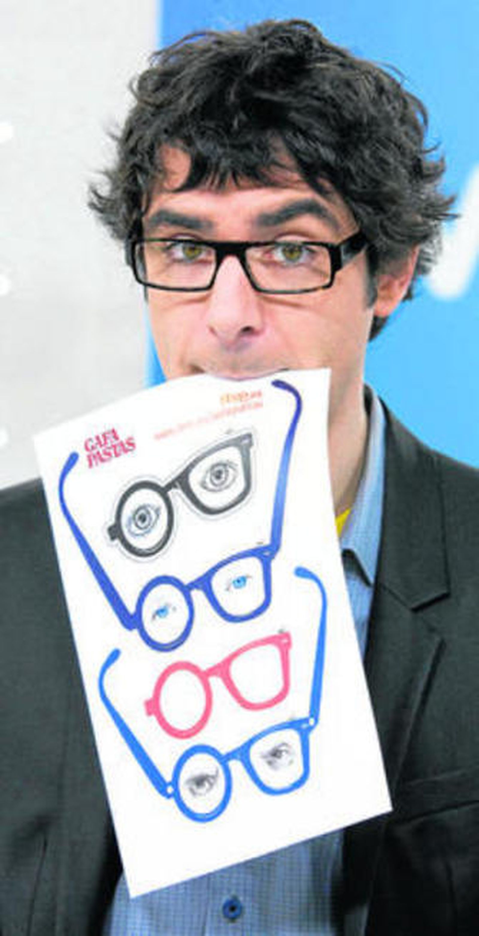 Juanra Bonet se pone cada tarde al frente del concurso Gafapastas.