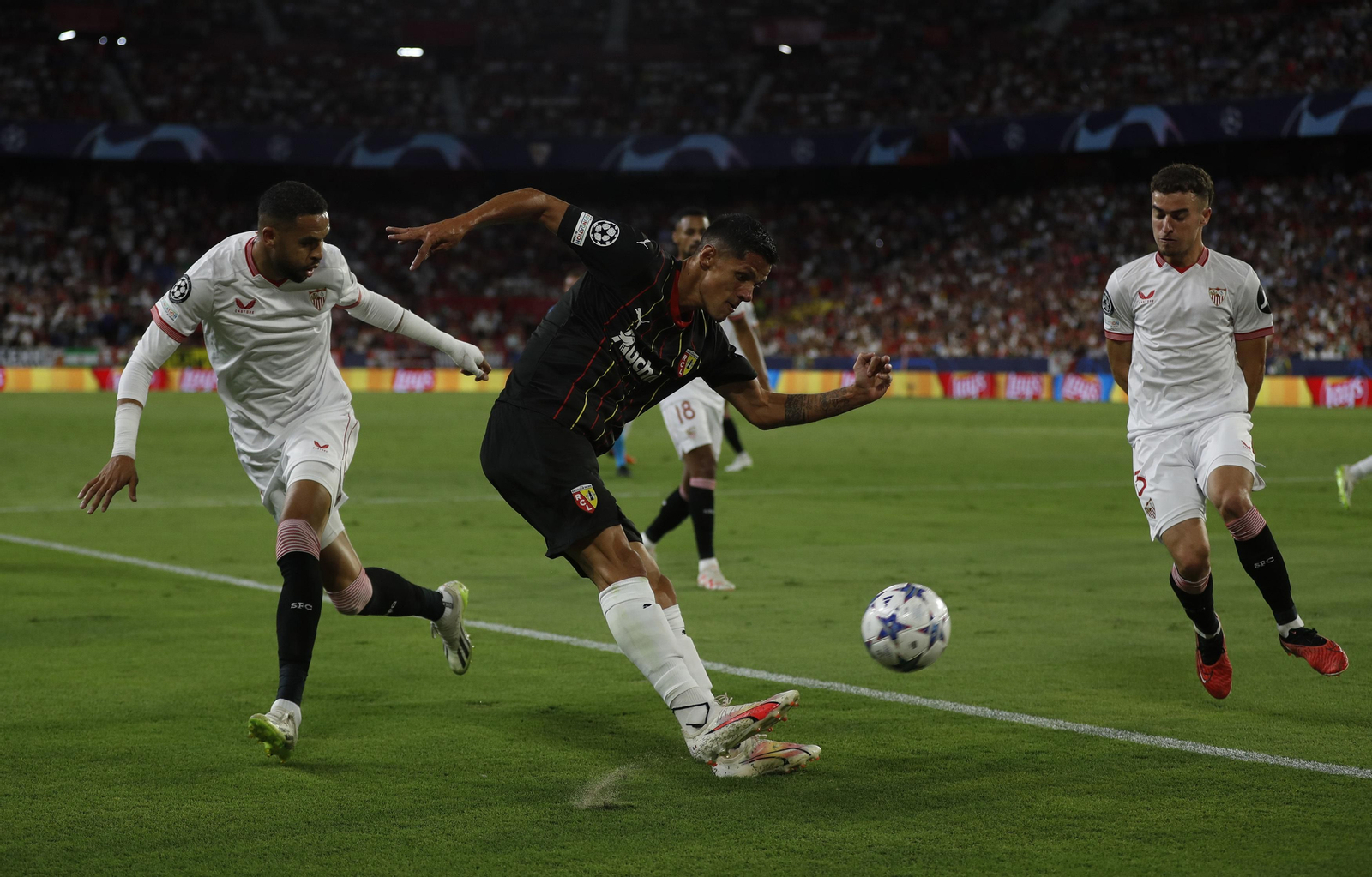 Las fotos del Sevilla-Lens de Champions