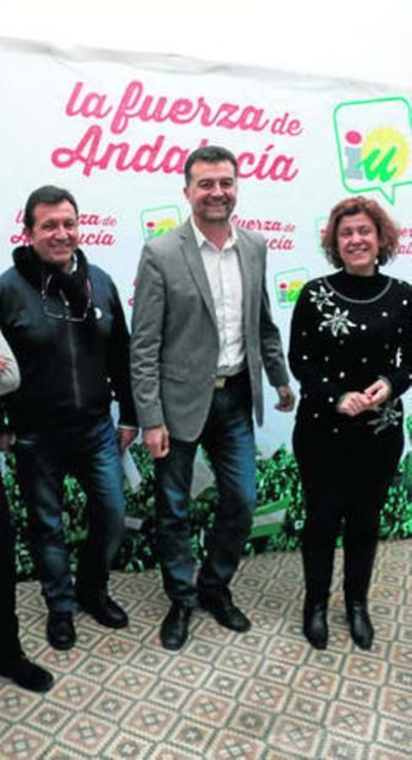 Miguel Santiago, Antonio Maíllo y Alba Doblas. Miguel Santiago, Antonio Maíllo y Alba Doblas.