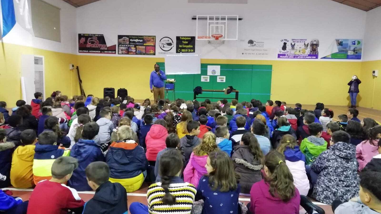 Los escolares de Vegas del Genil.