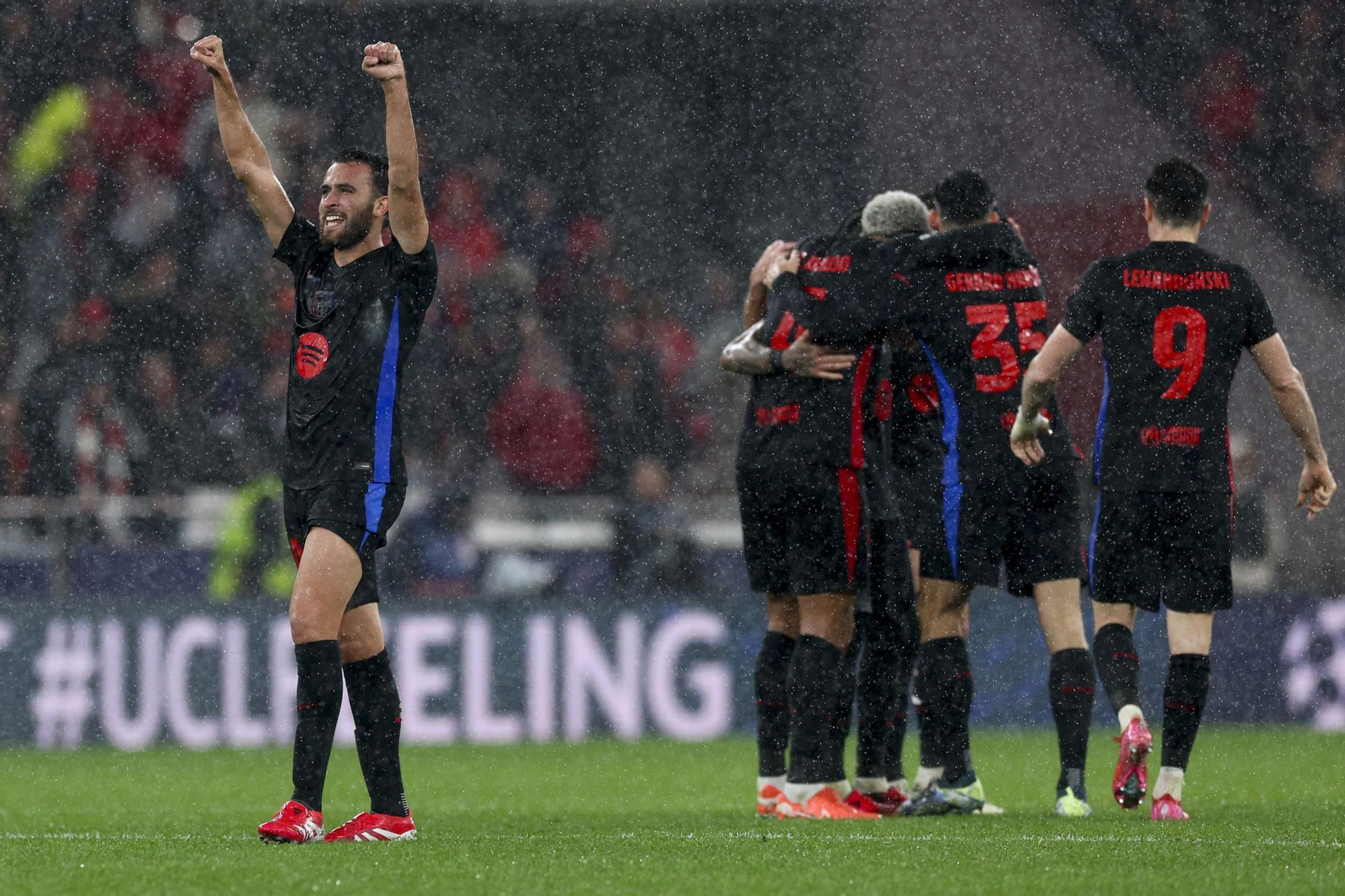 Las fotos del Benfica - Barcelona