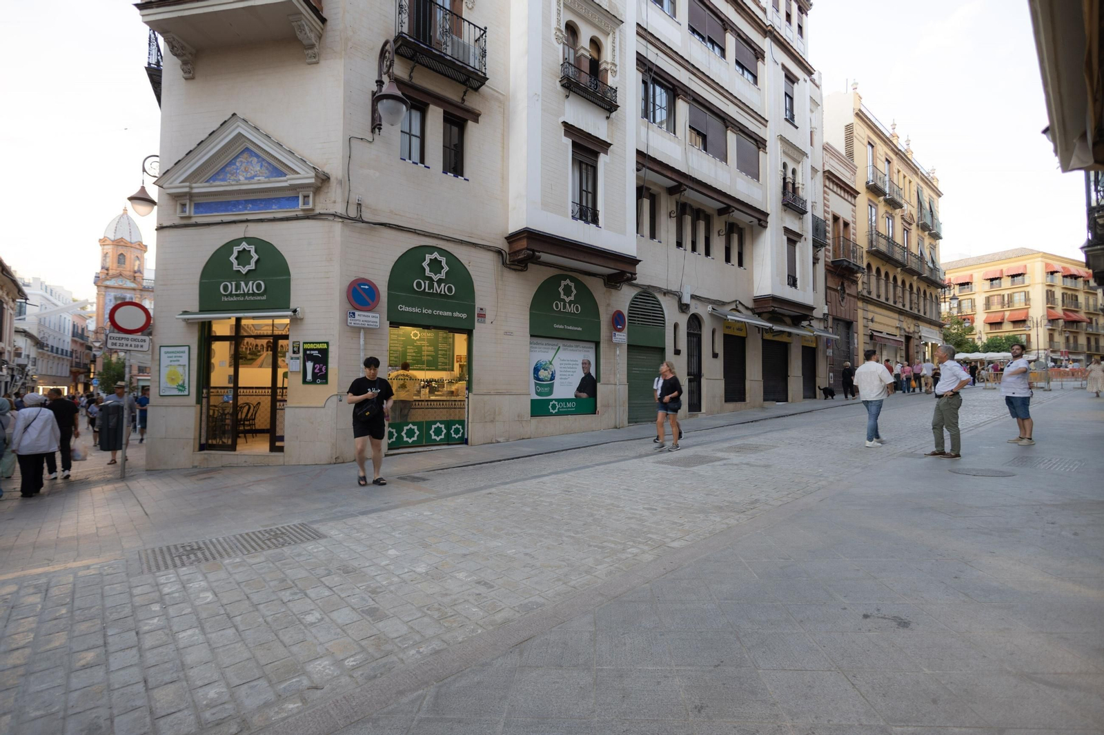 La Cuesta del Rosario, una vez finalizada las obras.