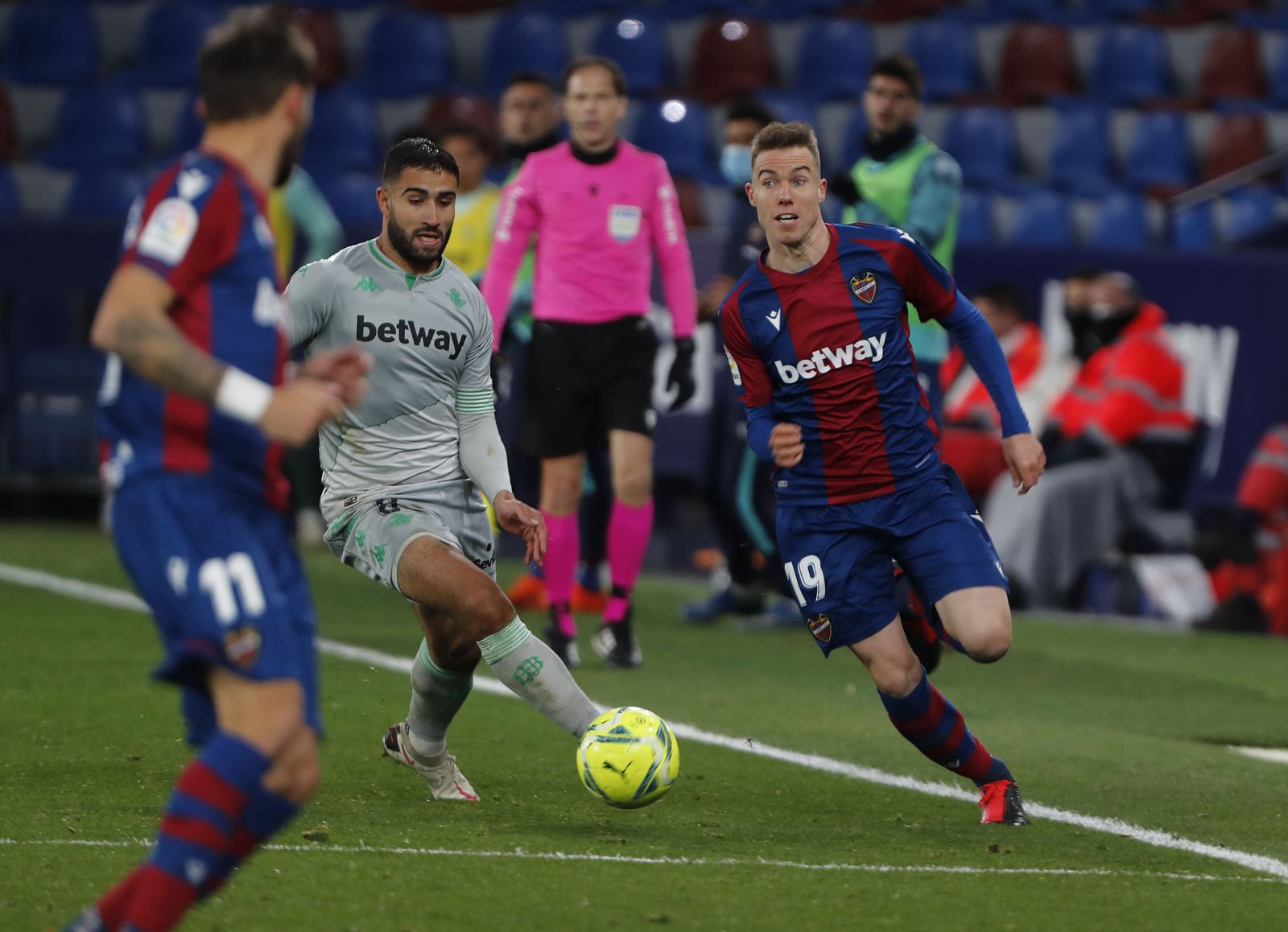 Las imágenes del Levante - Betis